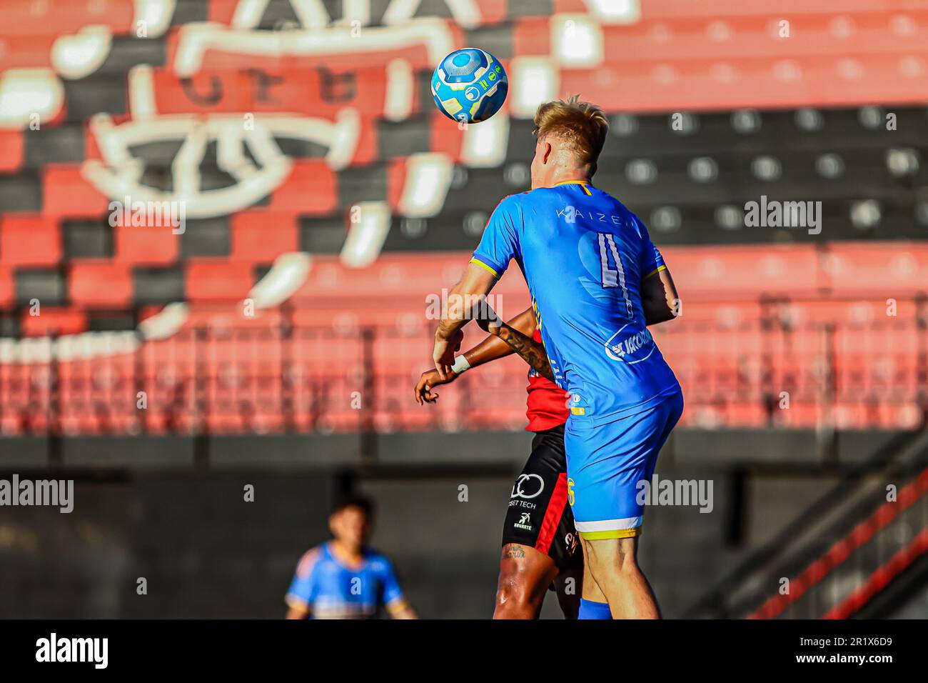 Pelotas, Brasile. 15th maggio, 2023. RS - PELOTAS - 05/14/2023 - BRASILEIRO D 2023, BRASILE DE PELOTAS X SAOJOSEENSE - Breno Bora giocatore di Saojoseense durante una partita contro il Brasil de Pelotas allo stadio Bento Mendes de Freitas per il campionato brasiliano D 2023. Foto: Volmer Perez/AGIF/Sipa USA Credit: Sipa USA/Alamy Live News Foto Stock