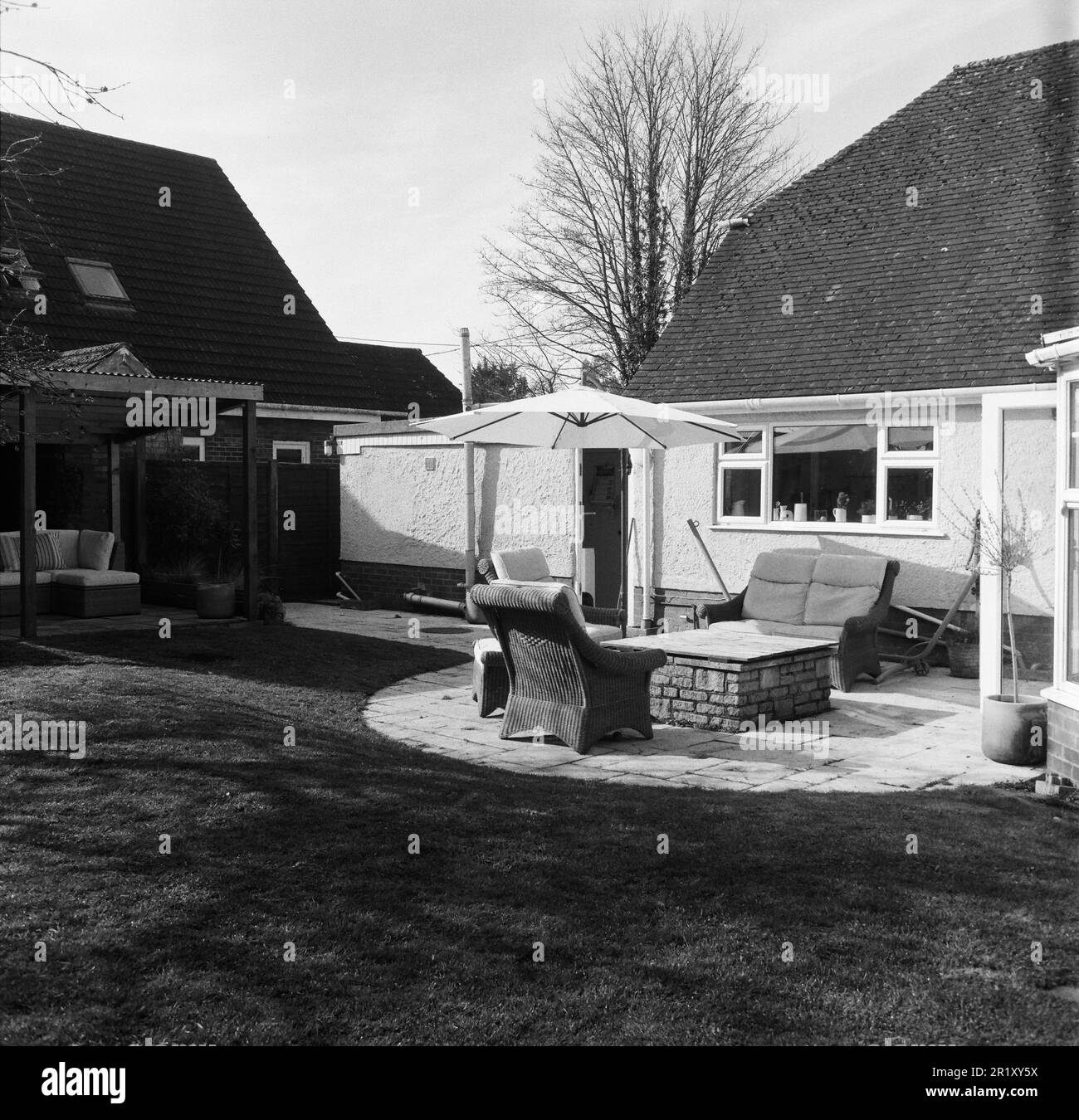 Carinya Cottage, Medstead, Alton, Hampshire, Inghilterra, Regno Unito. Foto Stock