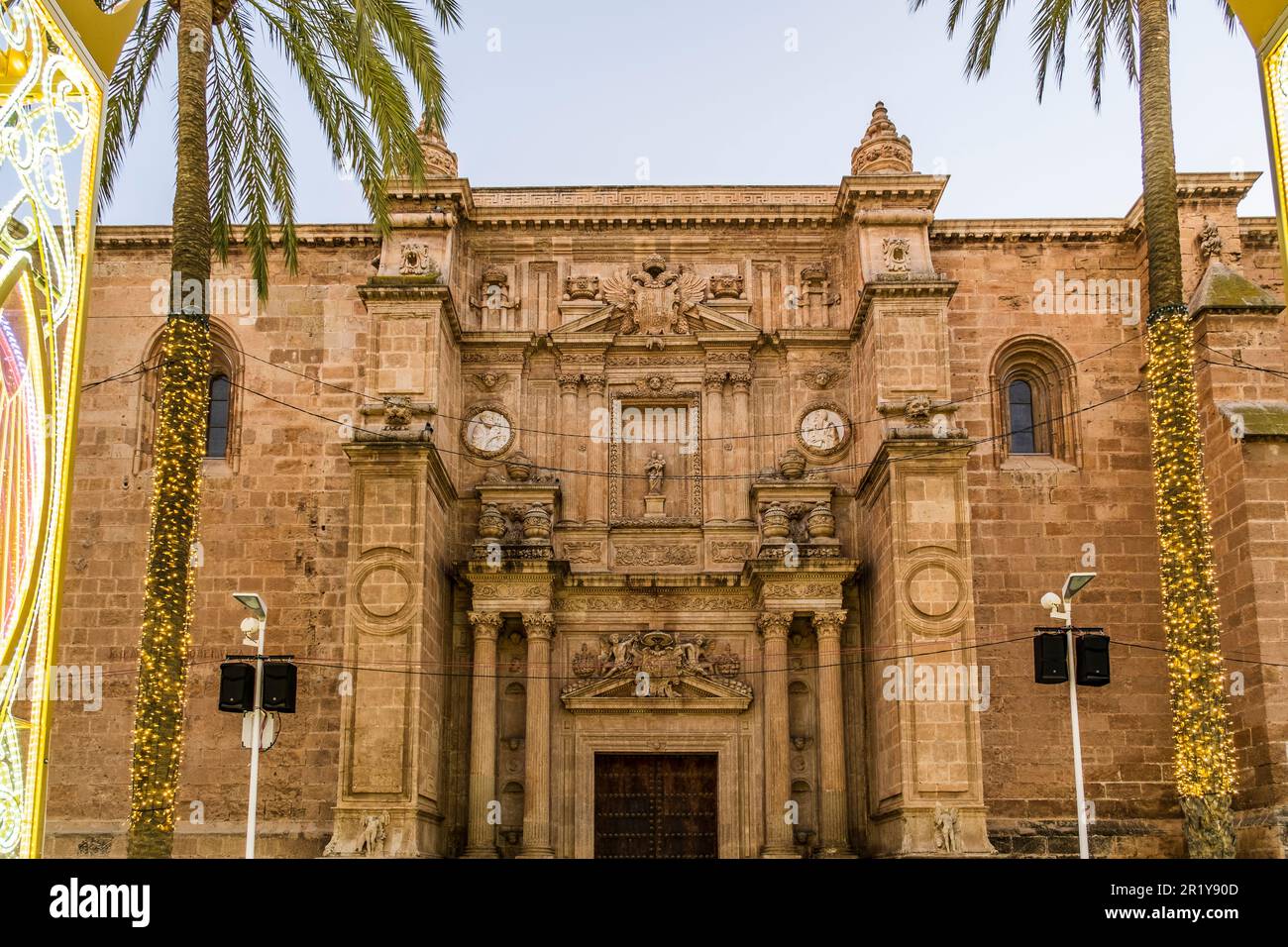 Cattedrale storica dell'Incarnazione di Almería (in spagnolo: Catedral de la Encarnación de Almería), è una cattedrale cattolica della città di Alme Foto Stock