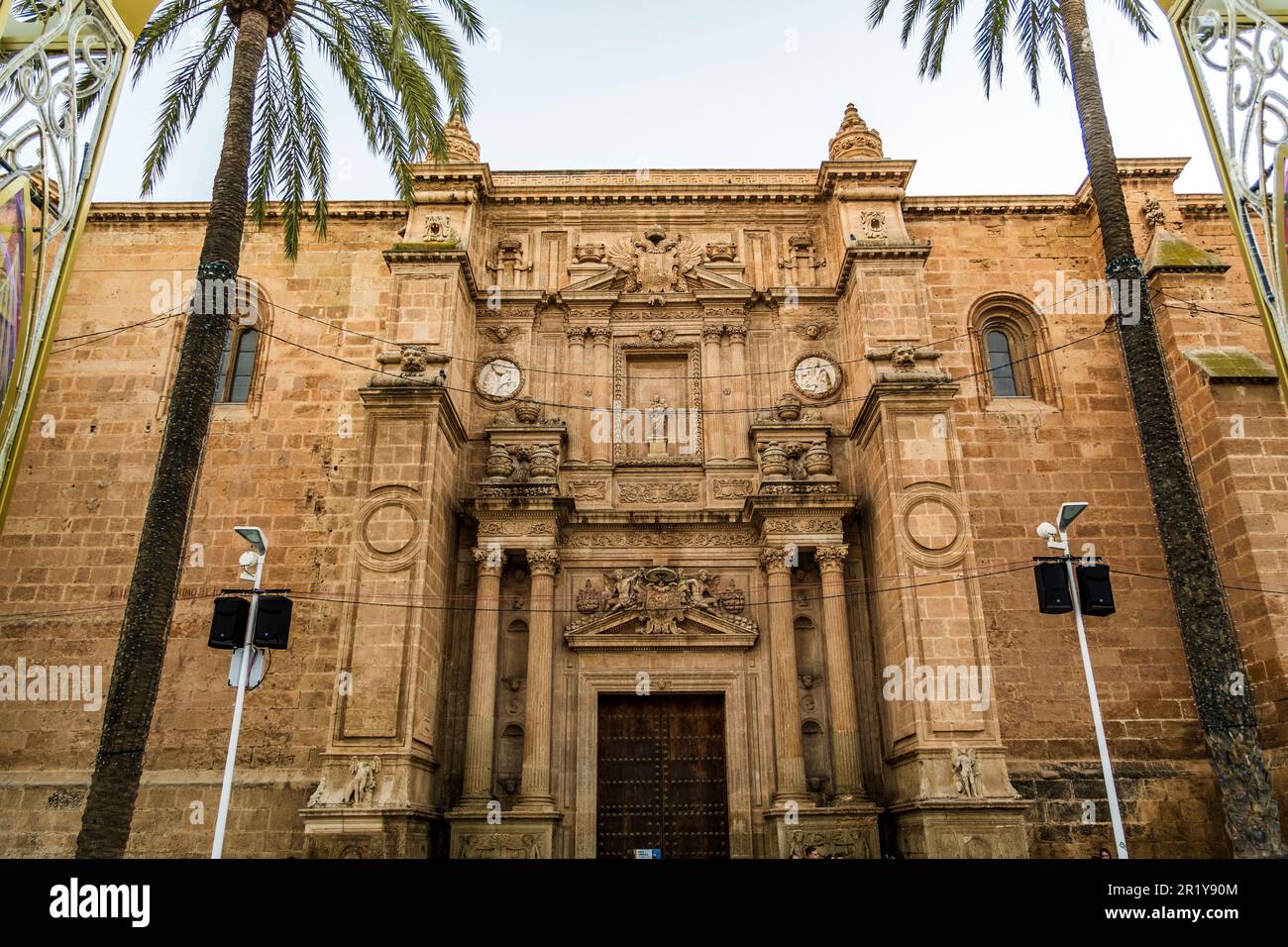 Cattedrale storica dell'Incarnazione di Almería (in spagnolo: Catedral de la Encarnación de Almería), è una cattedrale cattolica della città di Alme Foto Stock