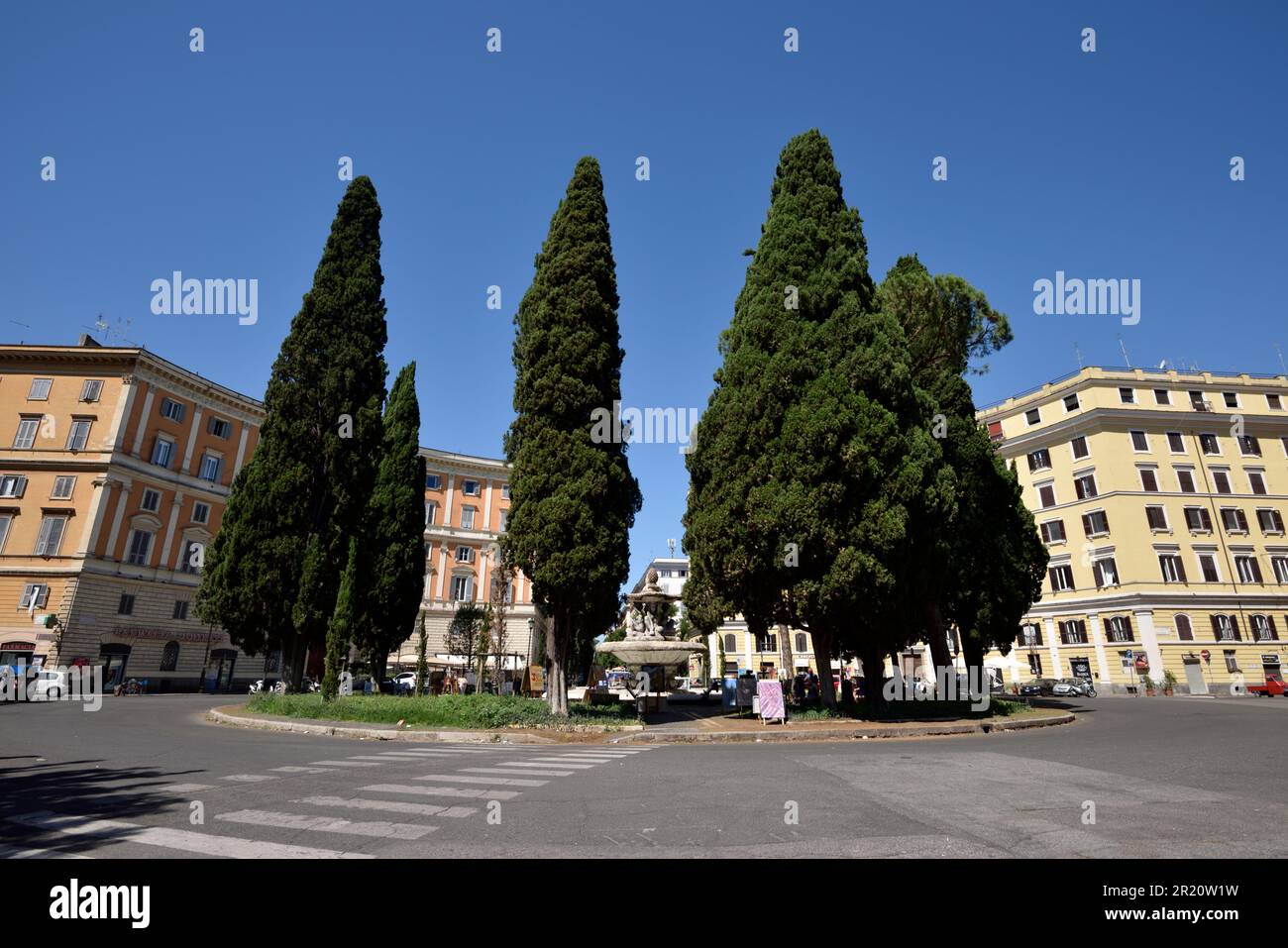 Piazza dei Quiriti, Prati, Roma, Italia Foto Stock