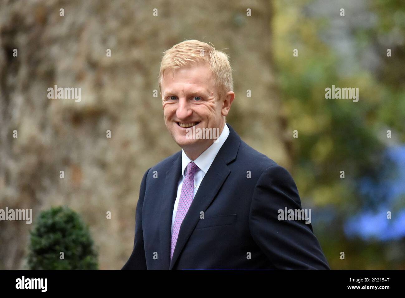 Oliver Downden, co-presidente del Partito e ministro senza portafoglio, arriva a Downing Street per un incontro tra i gabinetto in mezzo alla pandemia di coronavirus COVID-19 Foto Stock