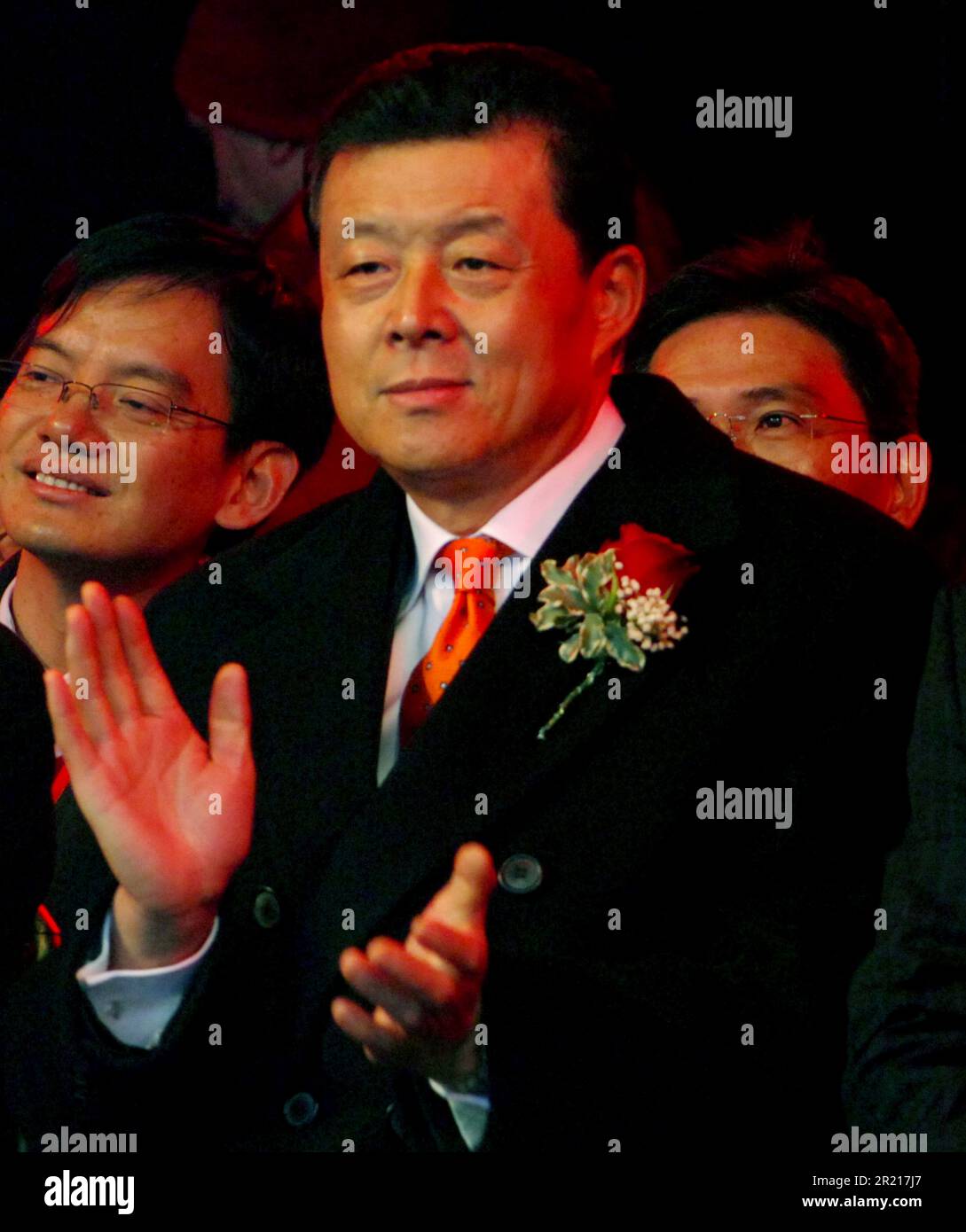 Trafalgar Square, Liu Xiaoming, ambasciatore cinese nel Regno Unito dal 2010 al 2018 Foto Stock