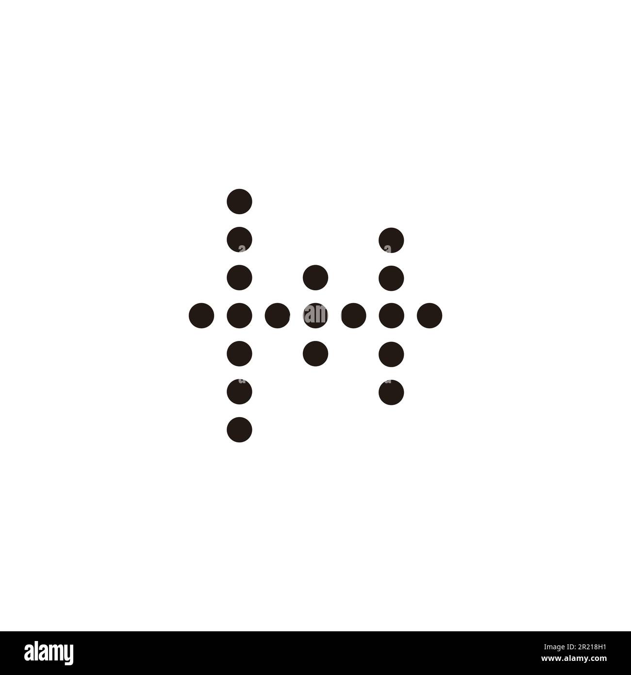 Sound graphy, cerchi simbolo geometrico semplice vettore logo Illustrazione Vettoriale