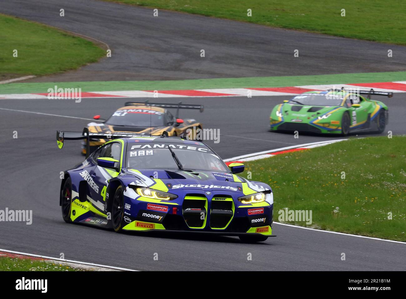 Maxime Martin - Team WRT - guida MW M4 GT3 numero 46 nel 2023 GT World Challenge Europe Sprint Cup a Brands Hatch nel maggio 2023 Foto Stock