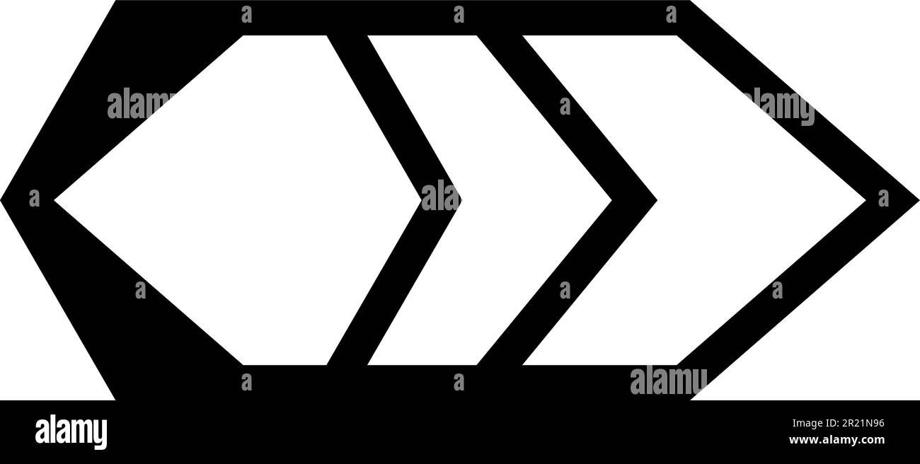 Piazze rombo simbolo di lusso combinate in reticolo verticale decorativo di semplice forma geometrica. Simbolo mistico in stile boho. Vettore sacro segreto Illustrazione Vettoriale