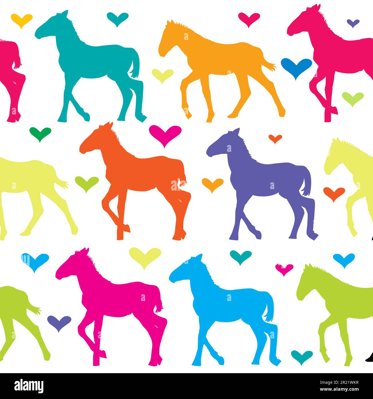 Sfondo a motivi senza cuciture con silhouette colorata di nemici Illustrazione Vettoriale