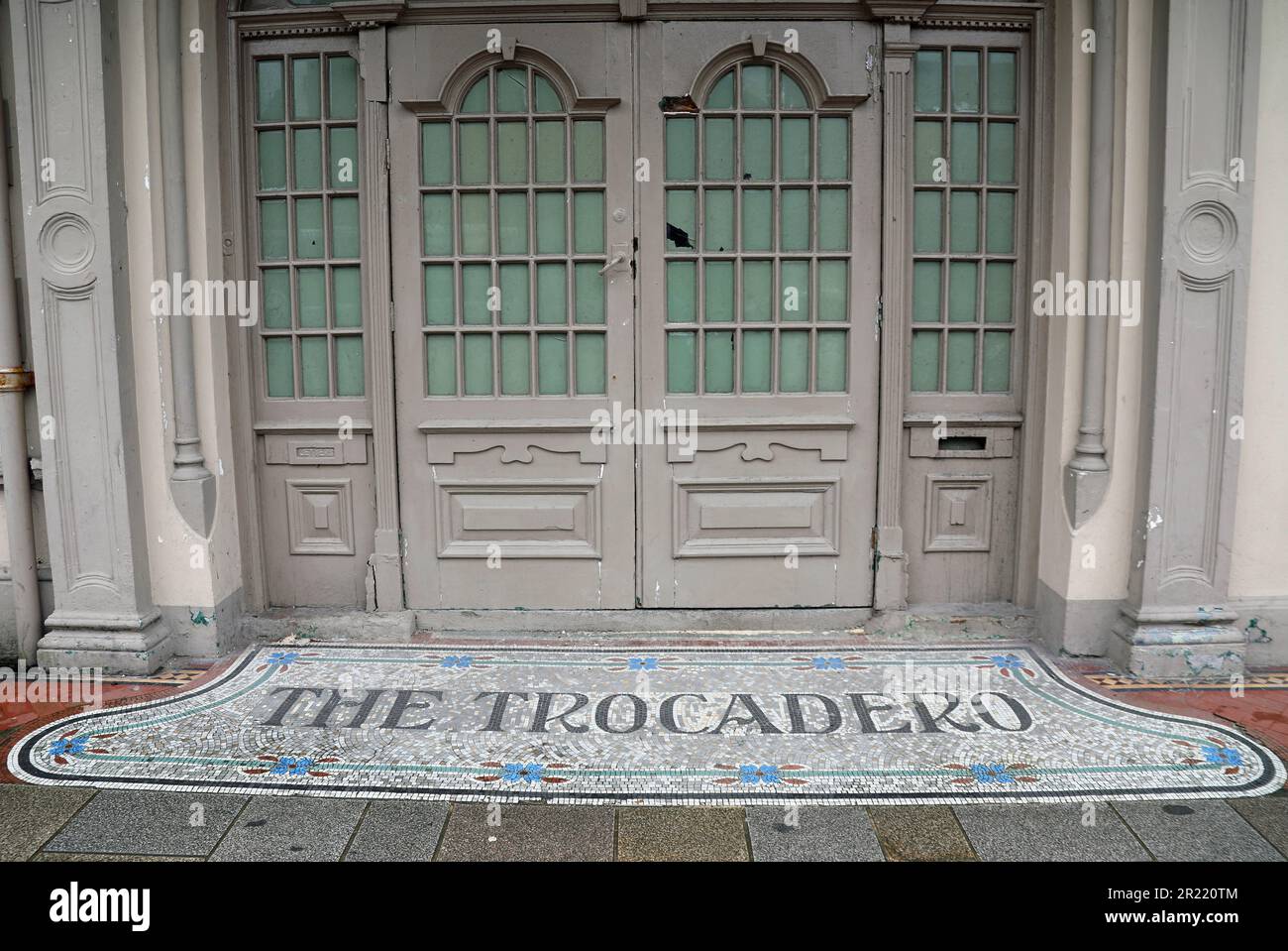 Il Trocadero a Portrush Foto Stock