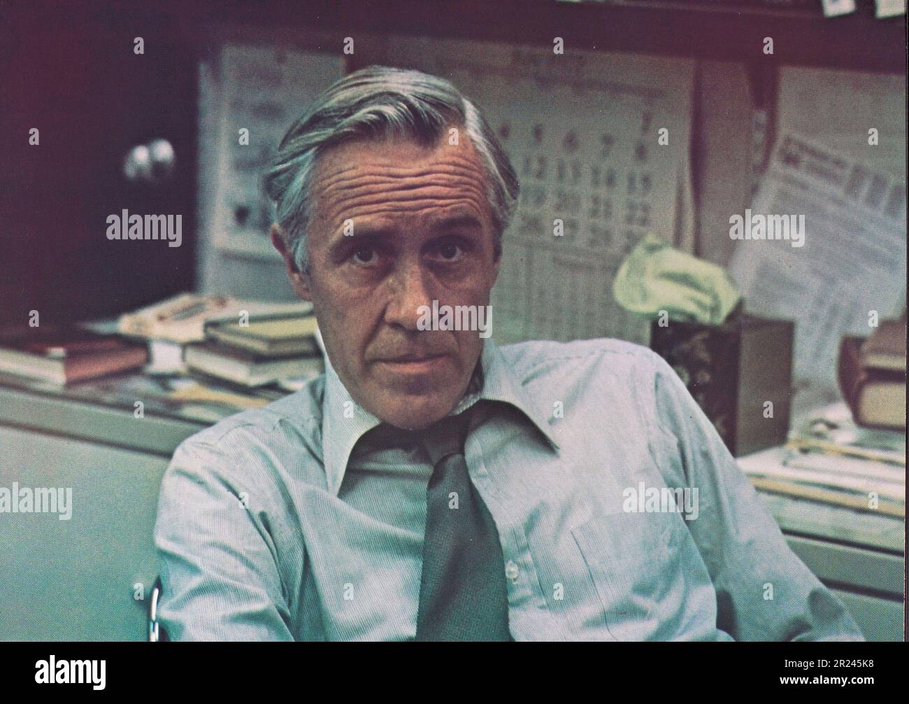 JASON ROBARDS IN TUTTI GLI UOMINI DEL PRESIDENTE (1976), DIRETTO DA ALAN J. PAKULA. Credit: WARNER BROTHERS / Album Foto Stock