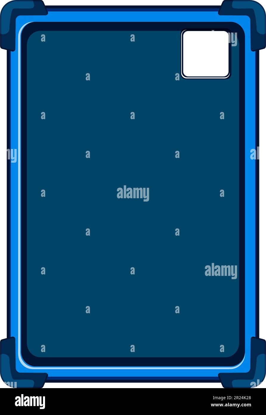 copertina illustrazione vettoriale cartoon case tablet Illustrazione Vettoriale