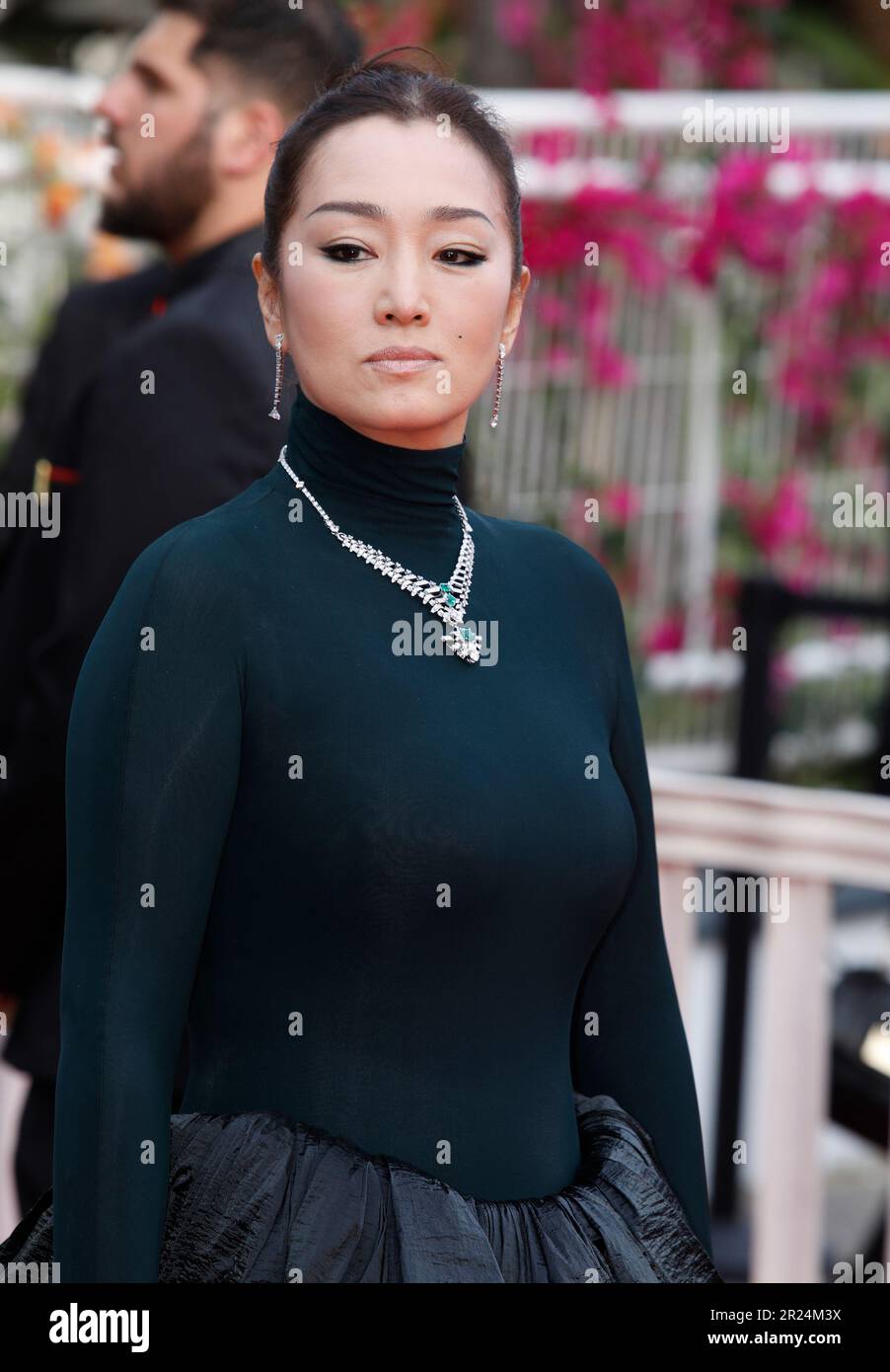 Gong li partecipa alla premiere e alla cerimonia di apertura di 'Jeanne du Barry' durante il 76th° Festival annuale del cinema di Cannes, il 16 maggio 2023 a Cannes, Francia. Credito: DGP/imageSPACE/MediaPunch Foto Stock