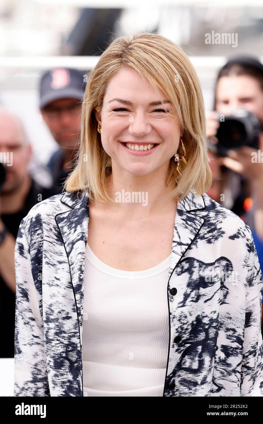 Cannes, Frankreich. 17th maggio, 2023. Emilie Dequenne beim un alcuni riguardo Giuria Photocall auf dem Festival de Cannes 2023/76. Internationale Filmfestspiele von Cannes am Palais des Festivals. Cannes, 17.05.2023 Credit: Geisler-Fotopress GmbH/Alamy Live News Foto Stock