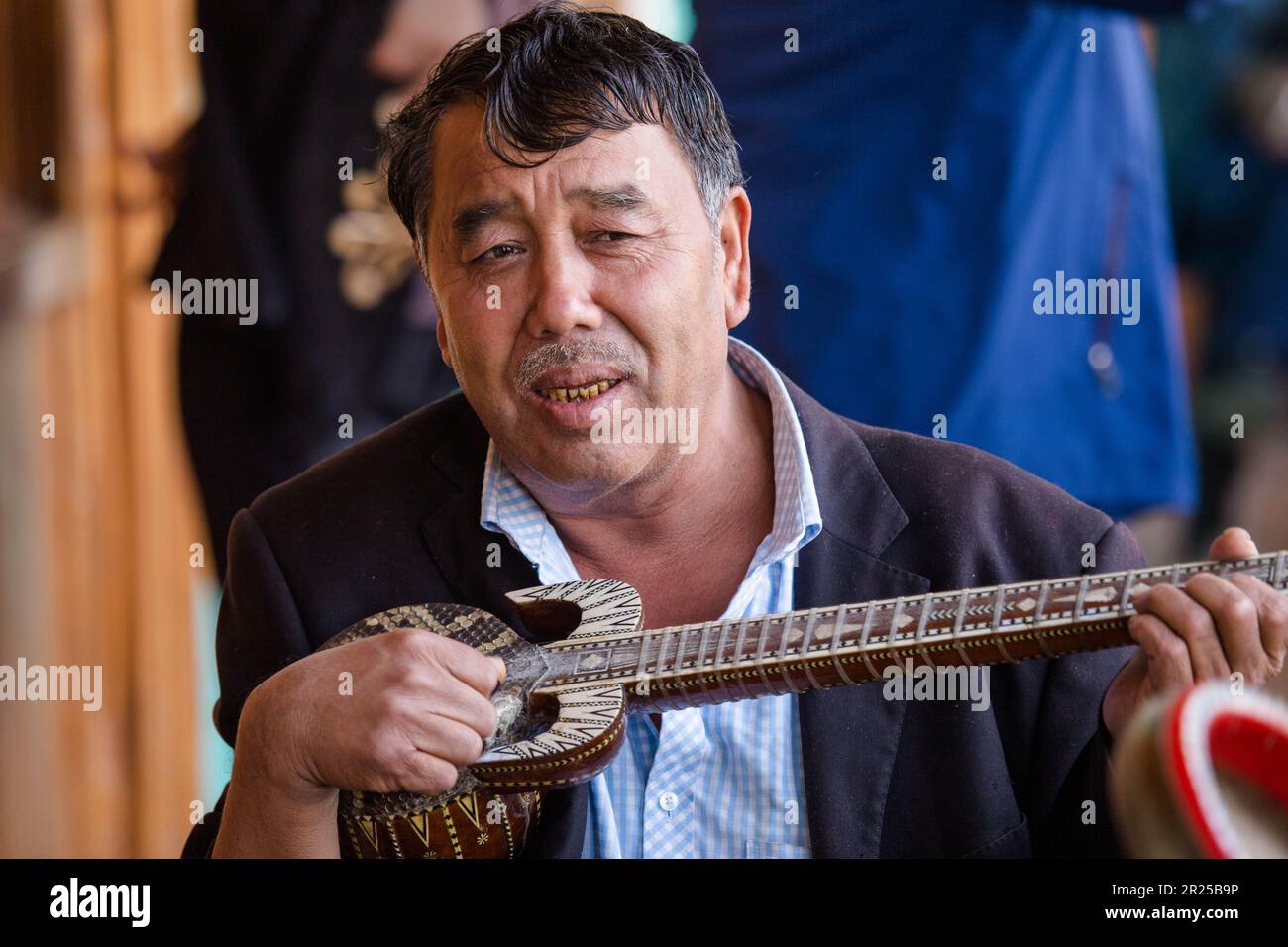 Fare allegro? Foto Stock
