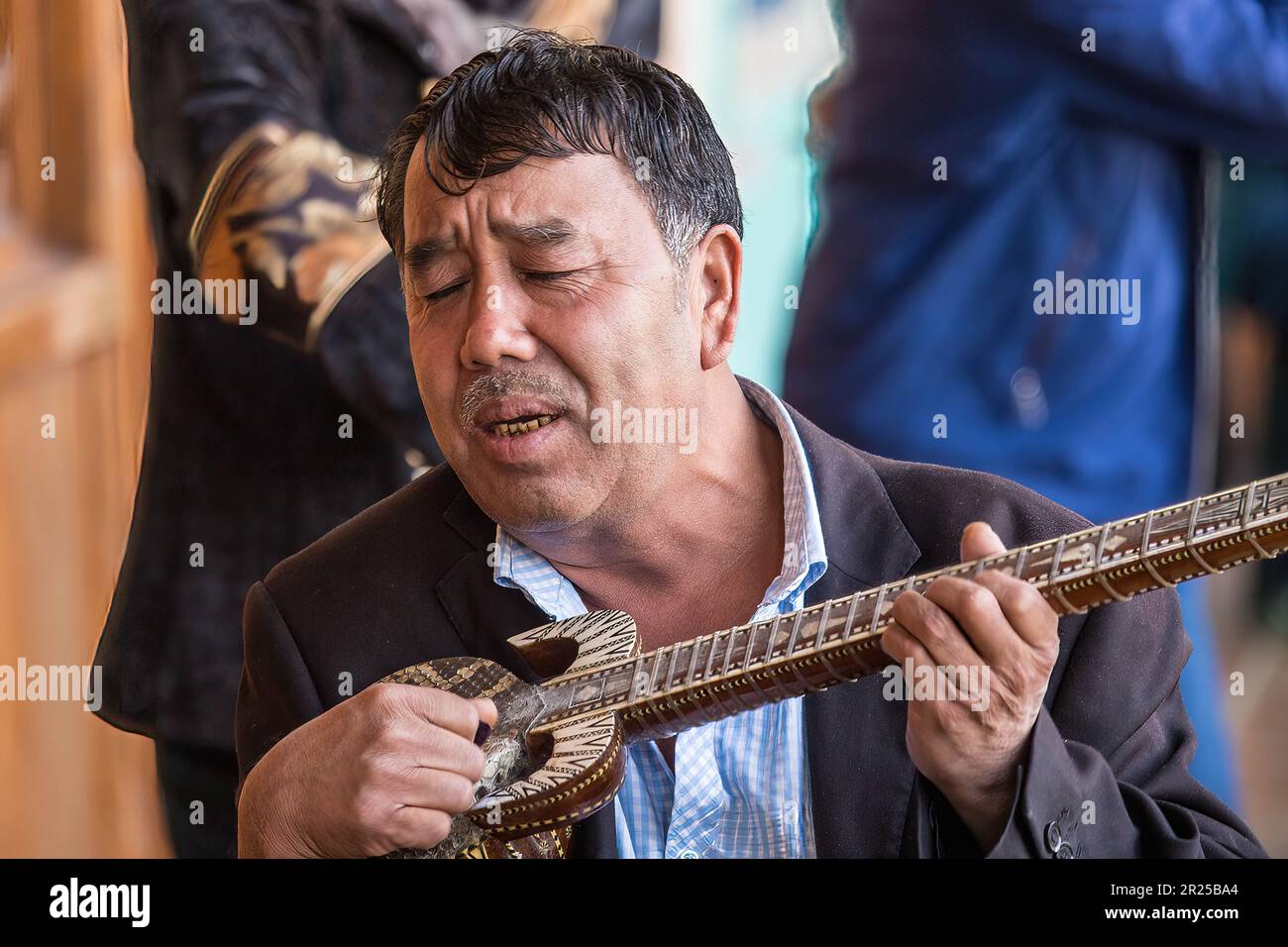 Fare allegro? Foto Stock