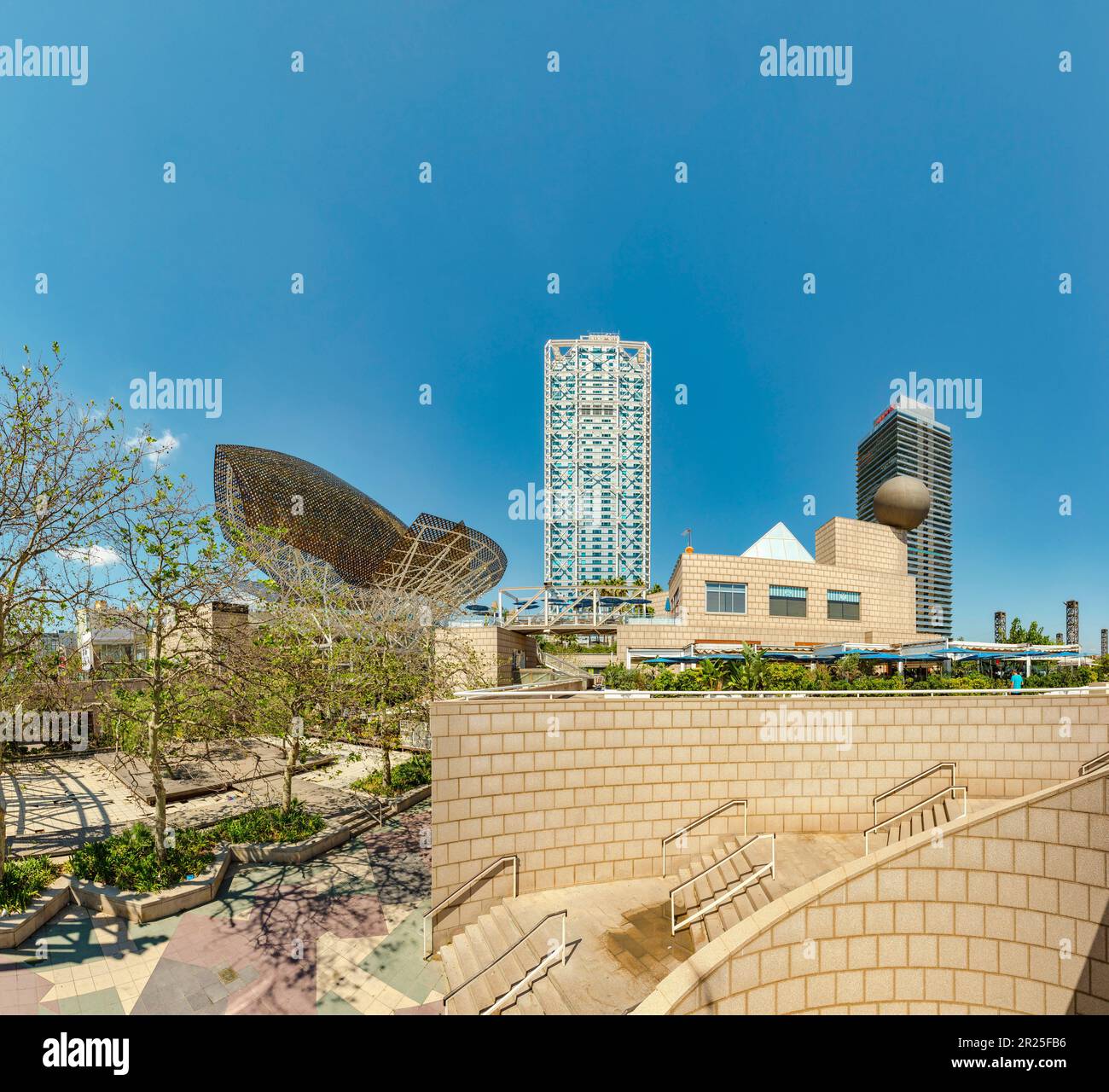 Casino Barcelona *** Didascalia locale *** Barcelona, , Spagna, città, villaggio, estate, Foto Stock