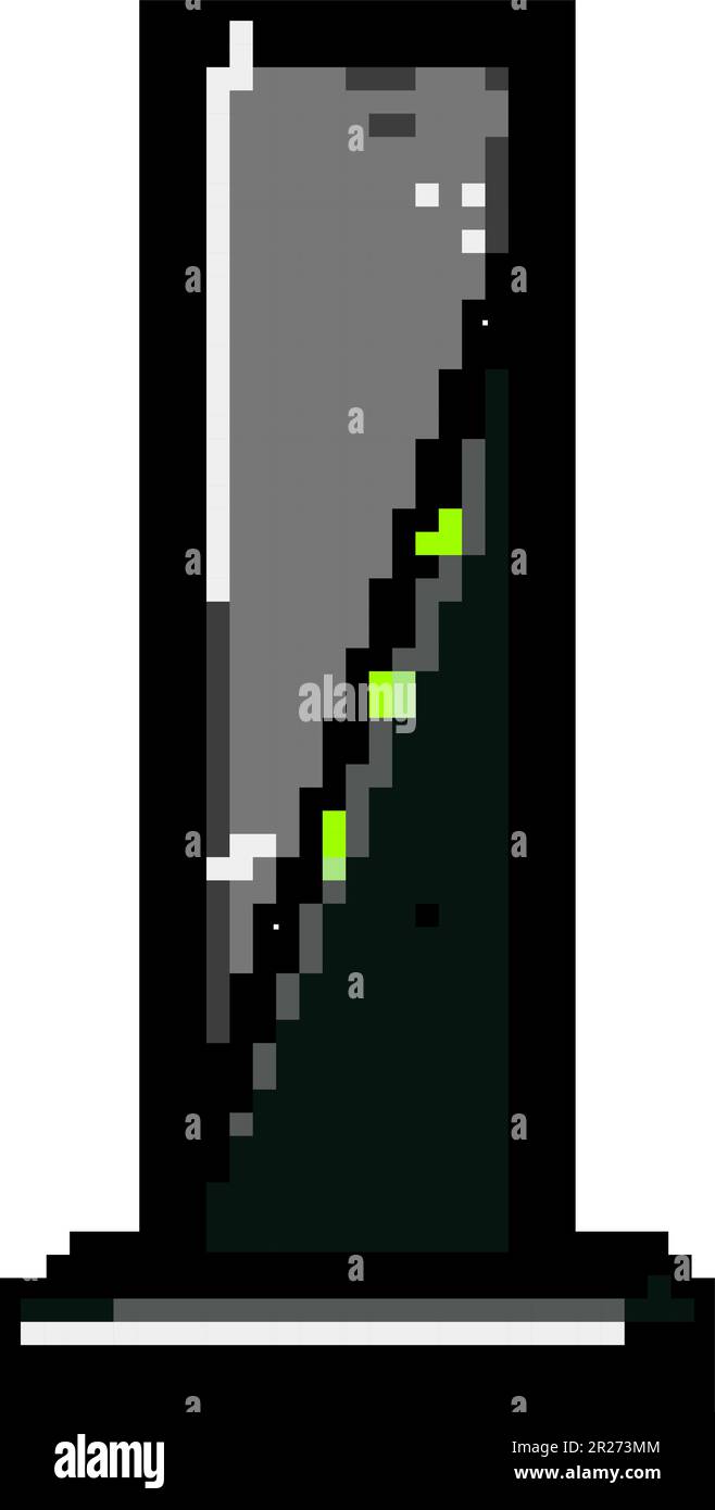 collegamento dsl modem gioco pixel art vettoriale illustrazione Illustrazione Vettoriale