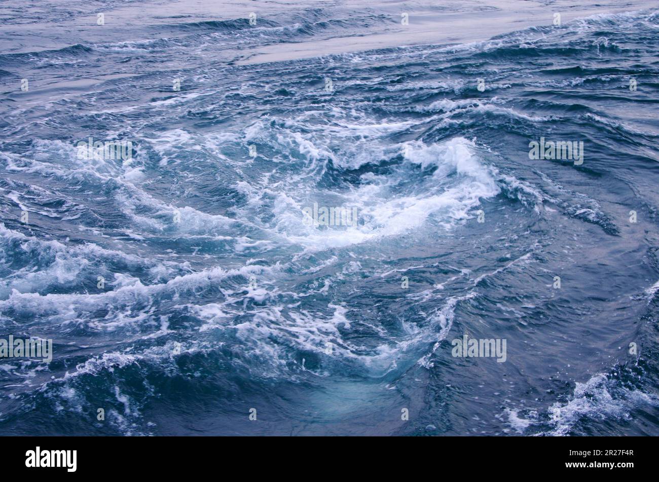 Vasche idromassaggio nello stretto di Naruto Foto Stock