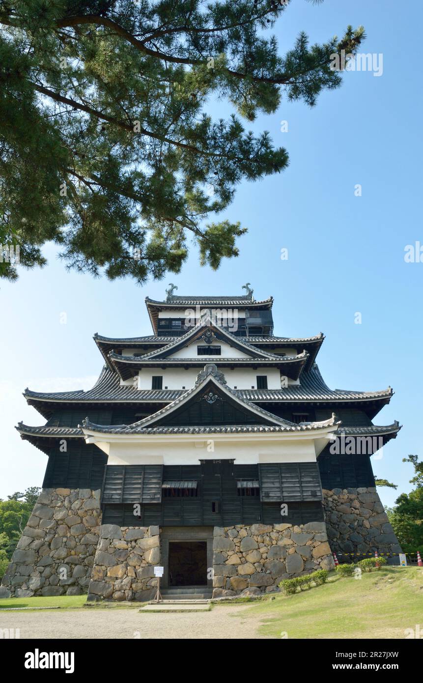 Matsue Castello Foto Stock