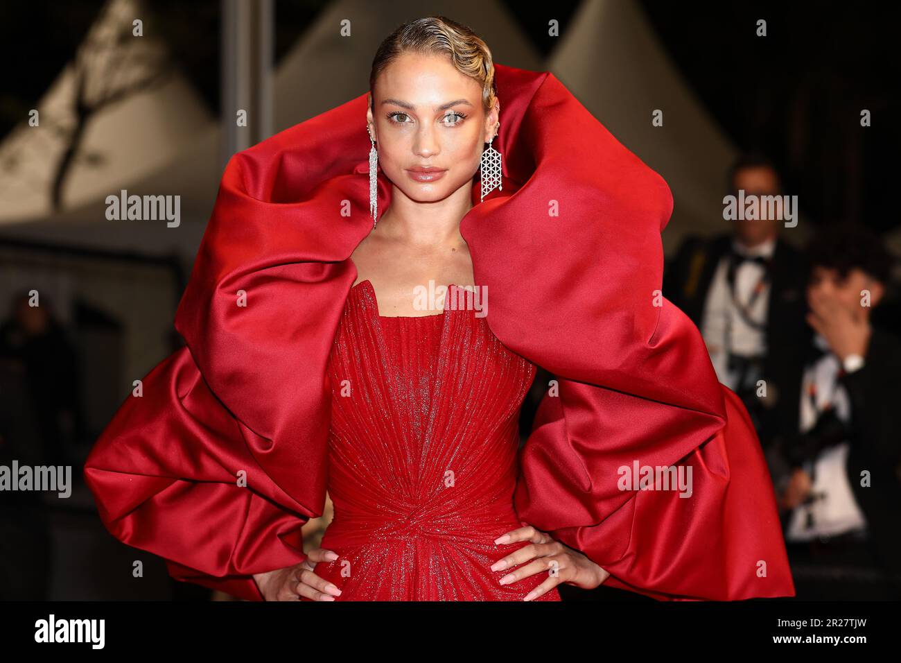 17 maggio 2023, Cannes, Cote d'Azur, Francia: ROSE BERTRAM partecipa alla proiezione di 'Homecoming' durante il 76th° Festival annuale del cinema di Cannes al Palais des Festivals. (Credit Image: © Mickael Chavet/ZUMA Press Wire) SOLO PER USO EDITORIALE! Non per USO commerciale! Foto Stock