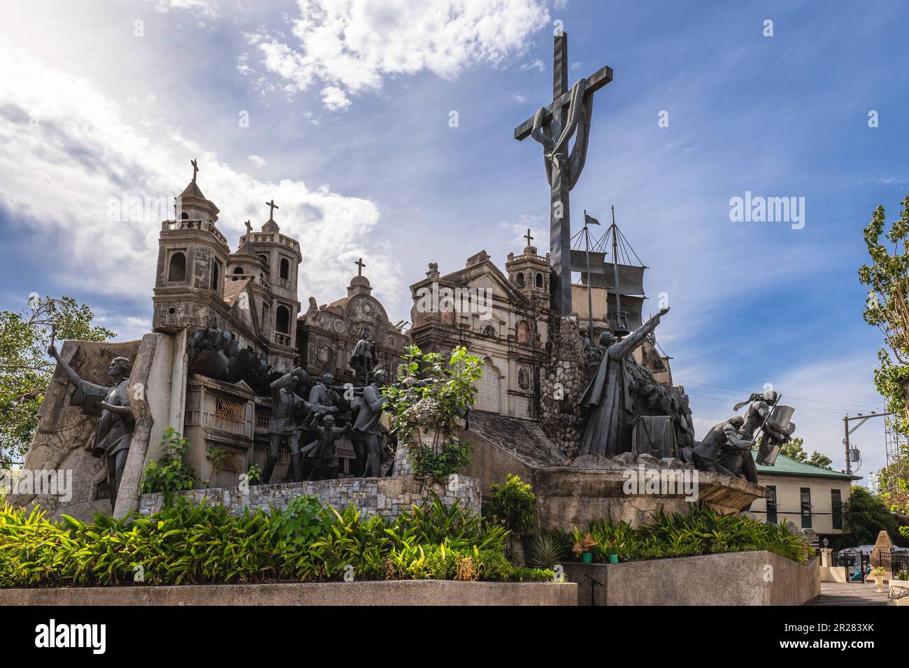 2 maggio 2023: Patrimonio del Monumento di Cebu nella città di Cebu, Filippine è stato costruito dall'artista locale, Eduardo Castrillo. La sua costruzione è iniziata nel luglio 19 Foto Stock