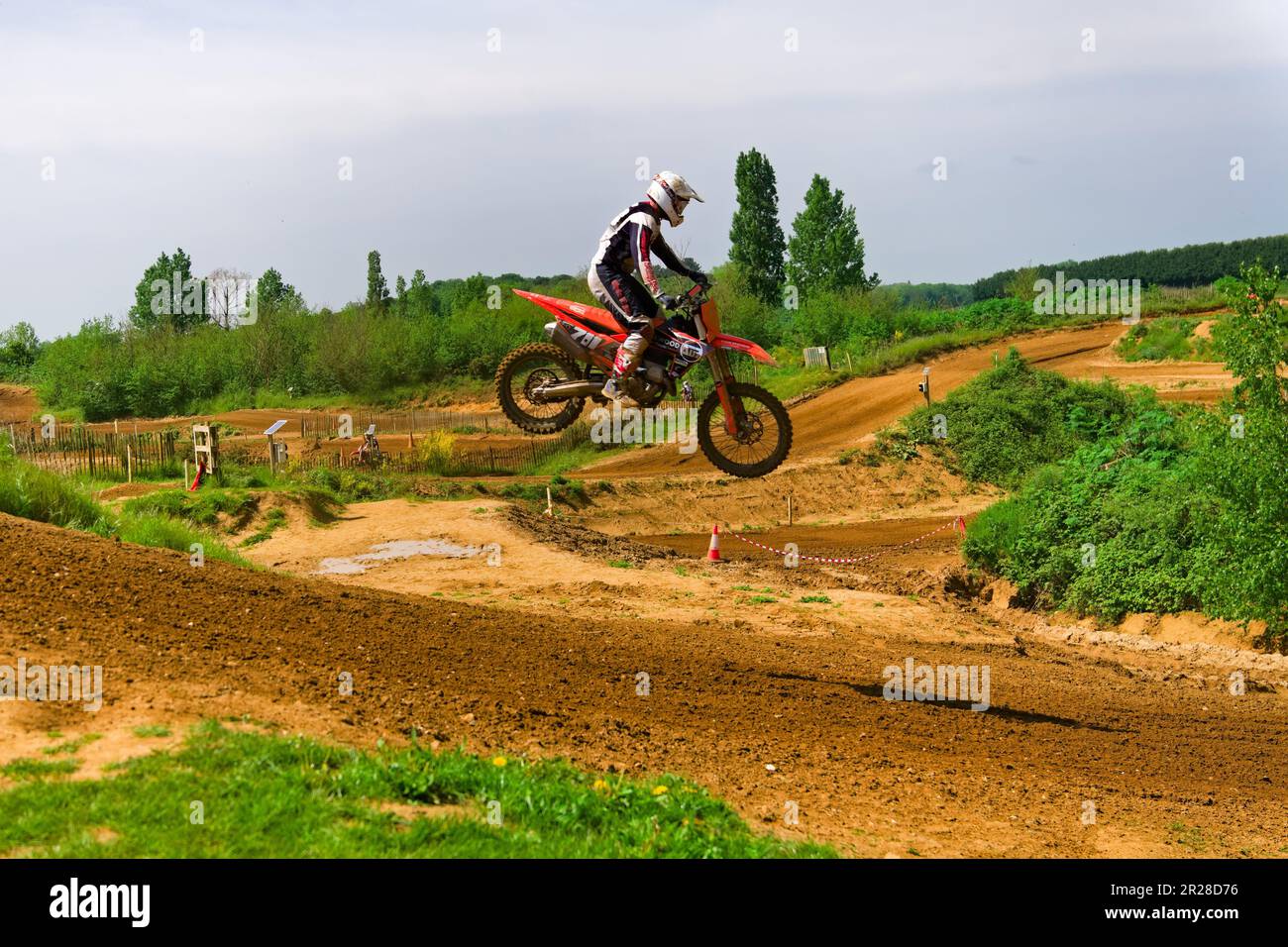Motorcross Foto Stock