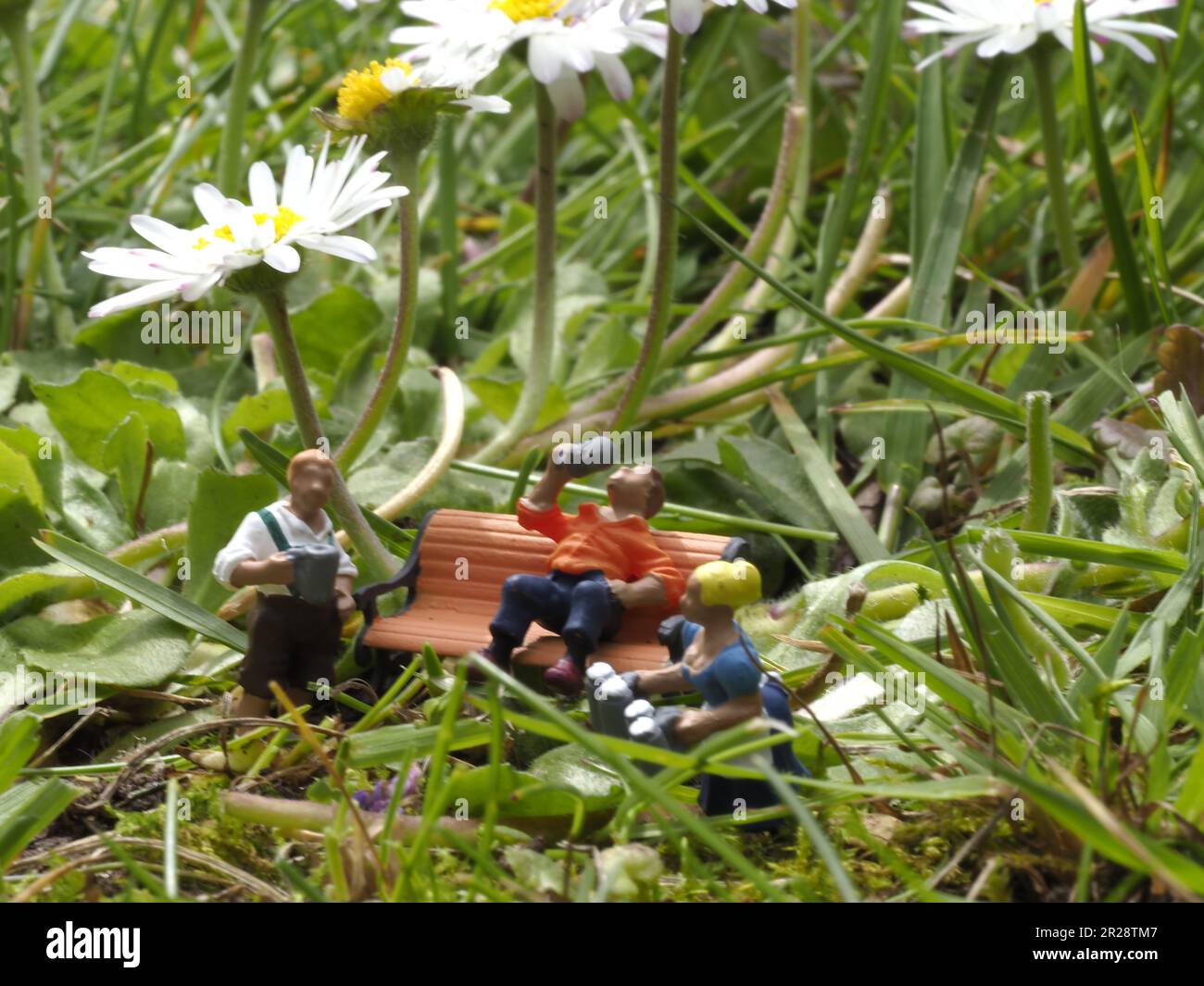 Figura di costruzione del modello Foto Stock