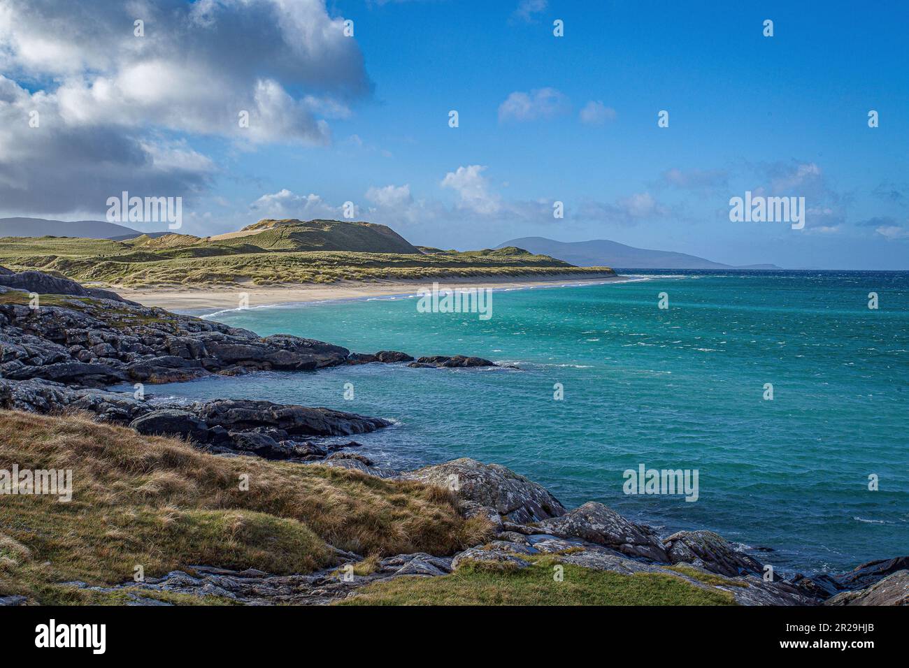 Isola di Harris, Ebridi esterne, Scozia, Regno Unito Foto Stock