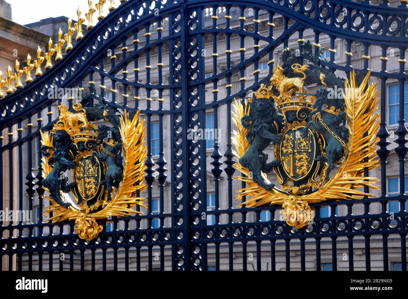 Palazzo di Buckingham Gate Foto Stock