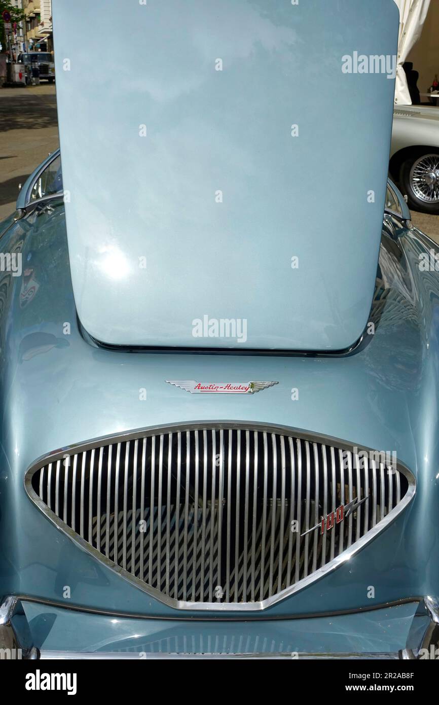 Oldtimer Austin-Healey, Classic Days a Berlino, 2023 maggio, Germania Foto Stock