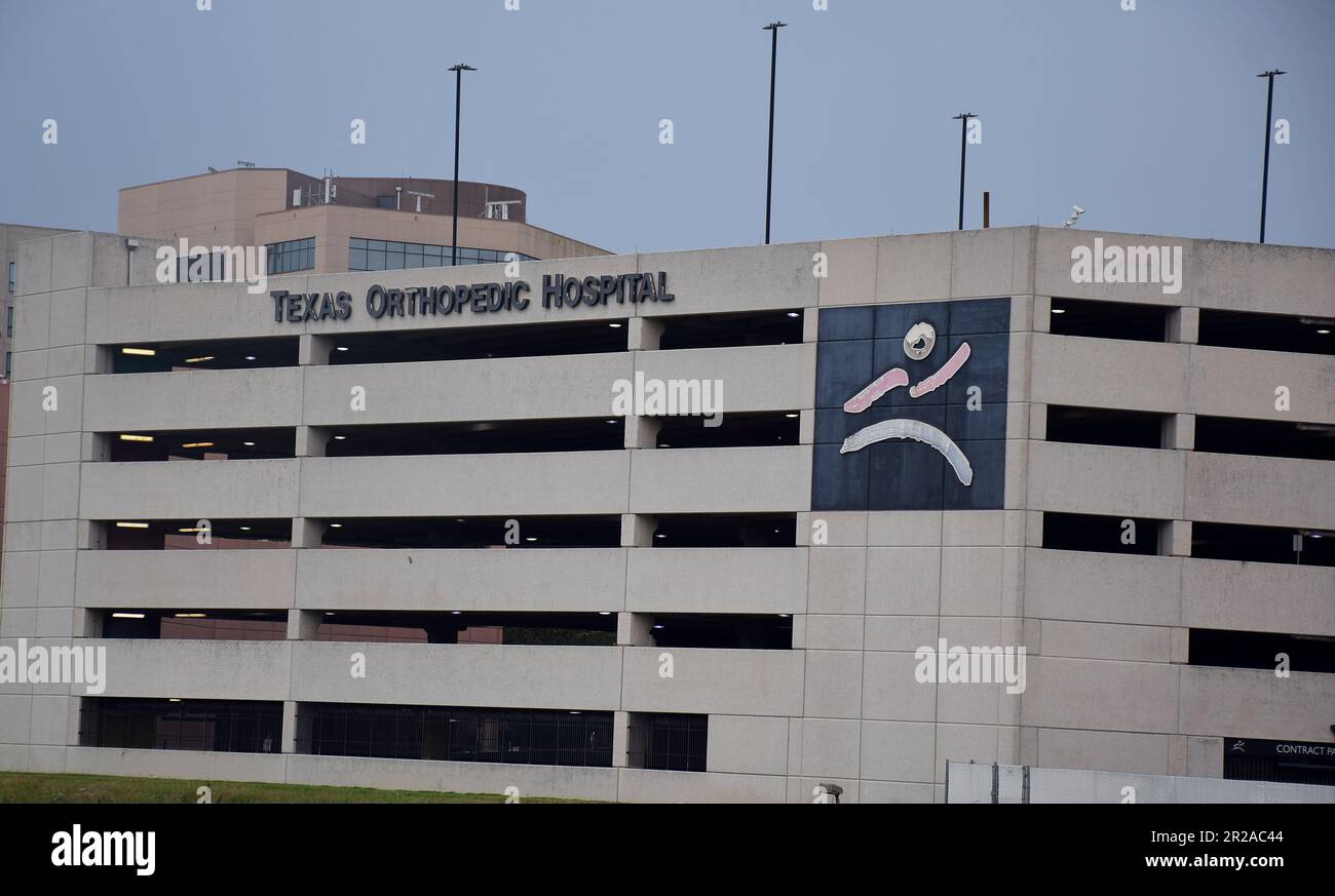Ospedale ortopedico del Texas vicino all'area del Medical Center a Houston Foto Stock