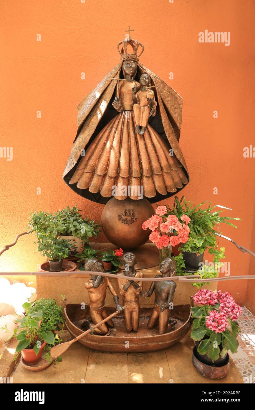 Javea, Alicante, Spagna - 16 maggio 2023: La Virgen de la Caridad del Cobre di Bayard Osborn a Javea Foto Stock