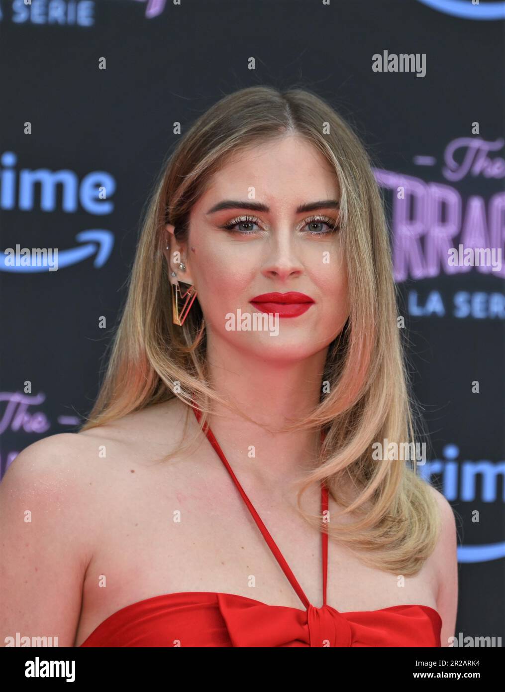 Milano, Italia. 17th maggio, 2023. Milano, Italia LA FERRAGNEZ LA SERIE S2 fotocall Chiara Ferragni e Fedez tappeto rosso e fotocall con gli ospiti fotocall nella foto:Valentina Ferragni Dress Alexandre Vauthier Credit: Independent Photo Agency/Alamy Live News Foto Stock