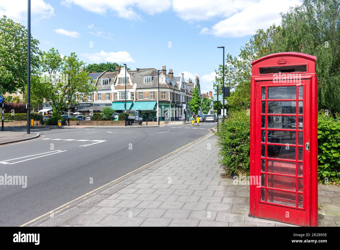 Bedford Corner, South Parade, Chiswick, London Borough of Hounslow, Greater London, England, United Kingdom Foto Stock