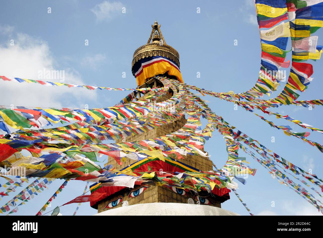 Punto di riferimento e identità del Nepal Foto Stock