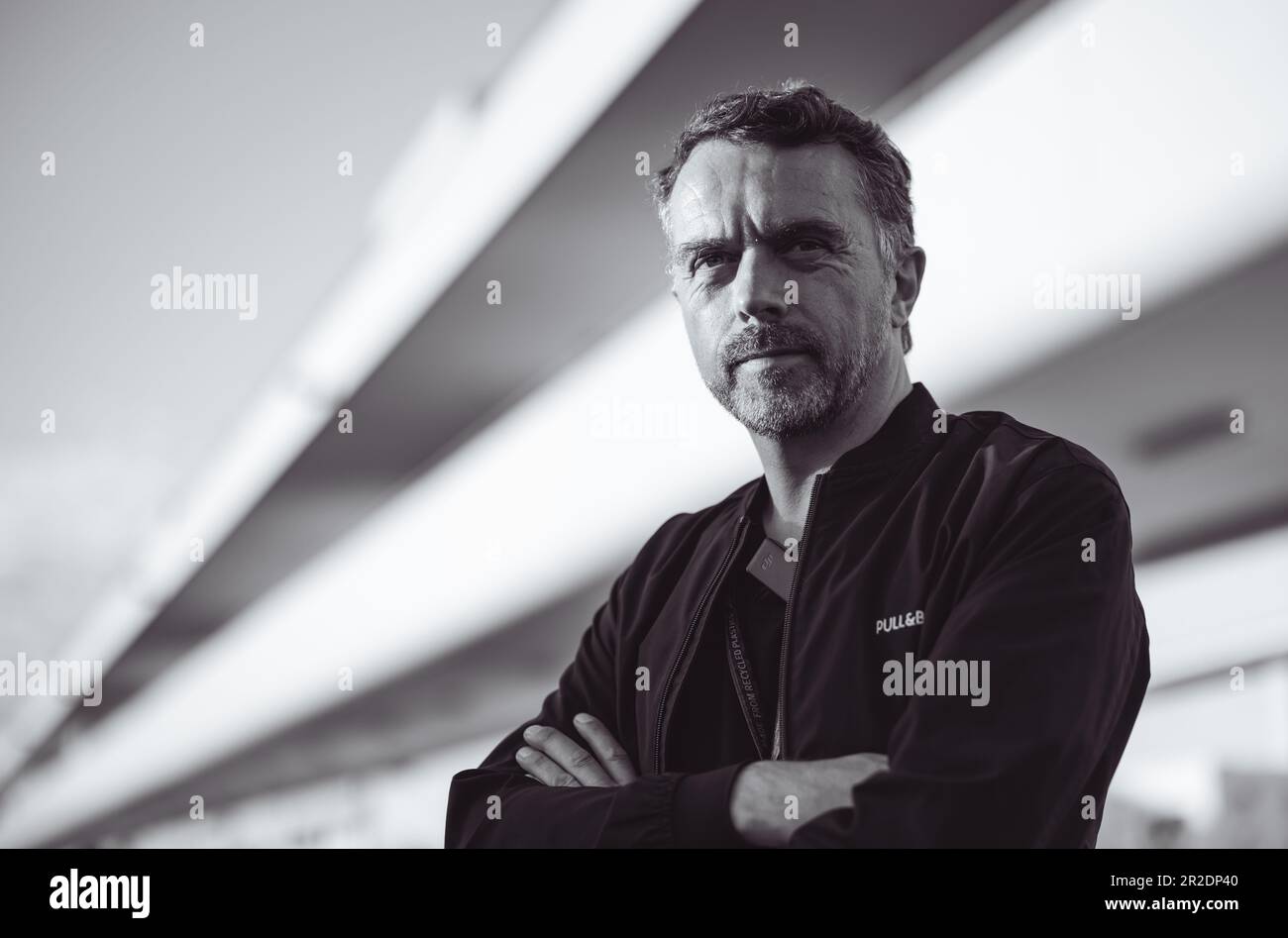 SUZUKA, GIAPPONE, circuito di Suzuka, 6. Ottobre: Alberto Fabrega si pone per un ritratto. Durante il Gran Premio di Formula uno giapponese. Foto Stock