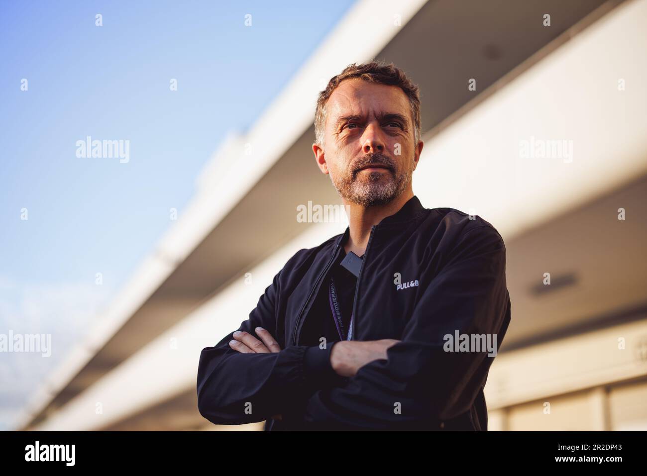 SUZUKA, GIAPPONE, circuito di Suzuka, 6. Ottobre: Alberto Fabrega si pone per un ritratto. Durante il Gran Premio di Formula uno giapponese. Foto Stock