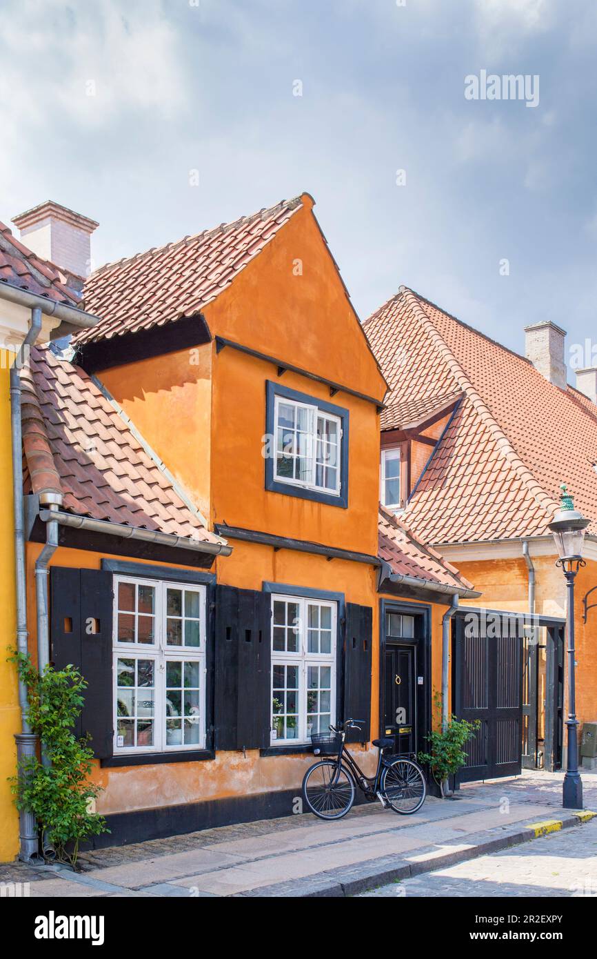 Casa a Frederiksholms Kanal 28H, attualmente utilizzata come ufficio dalla pubblica Amministrazione. Slotsholmen, Copenaghen, Zelanda, Danimarca Foto Stock