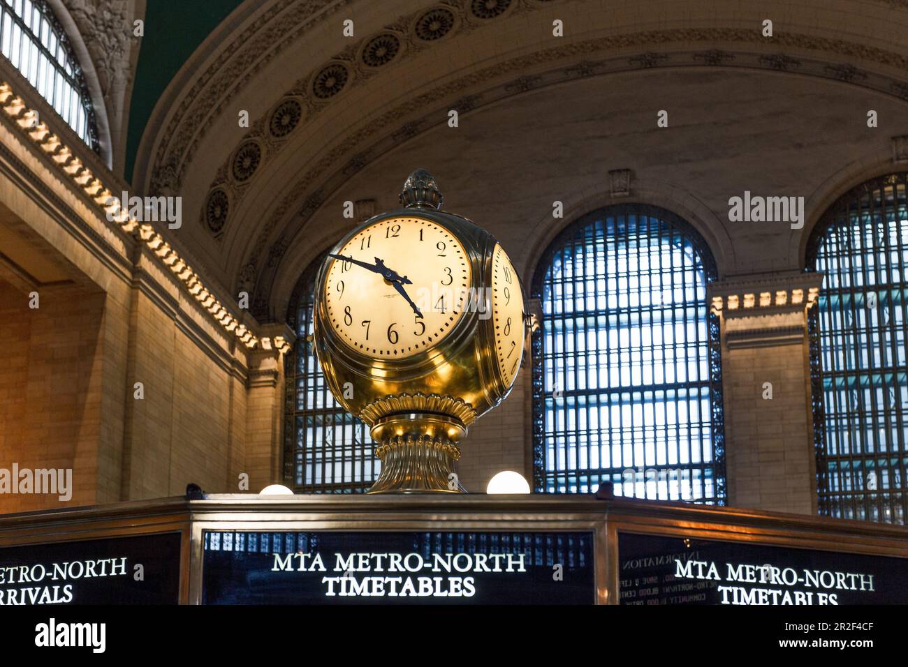 Orologio a Grand Central Station, New York City, Stati Uniti Foto Stock