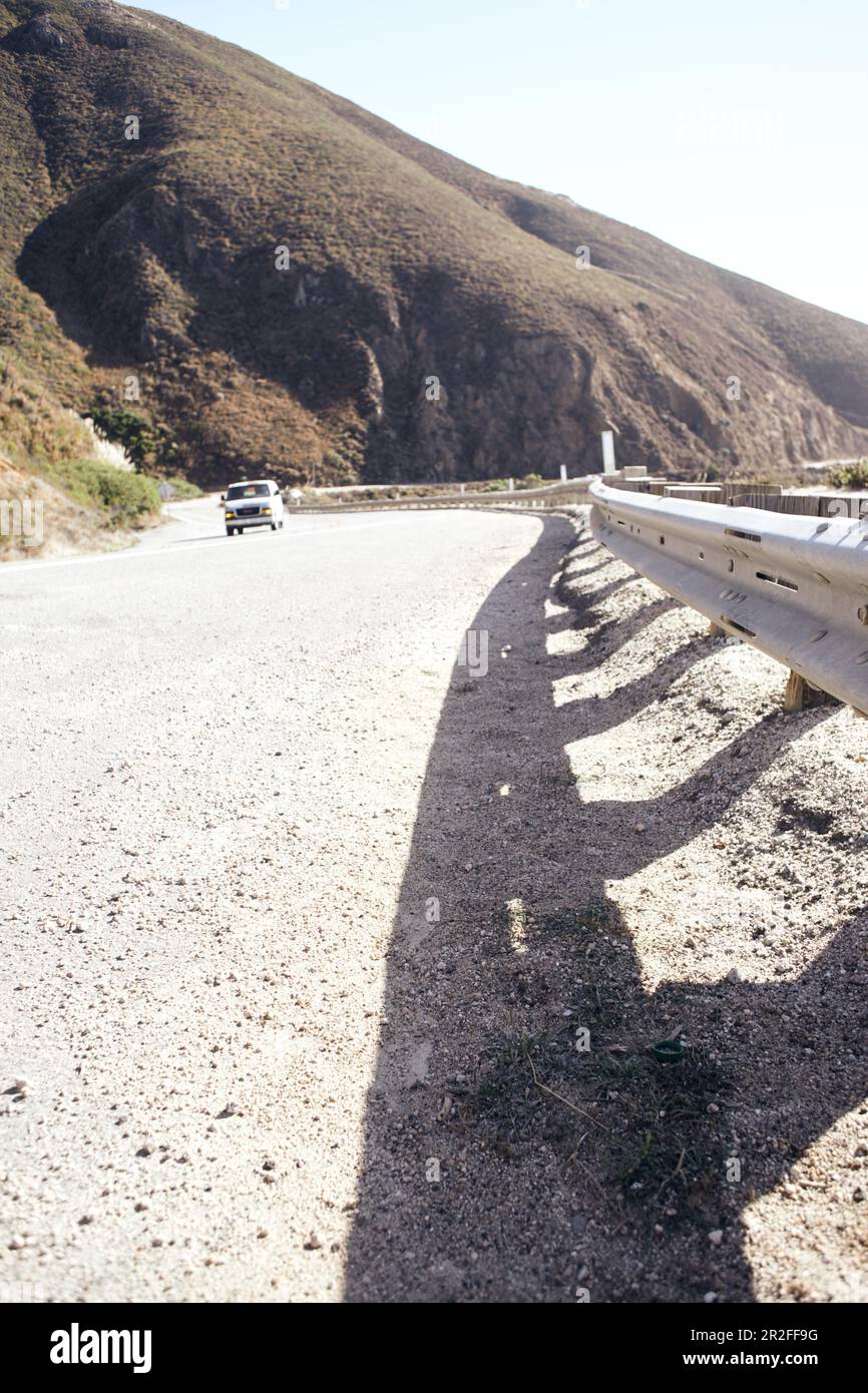 L'autostrada 1 si trova a Big sur state Park, California, Stati Uniti. Foto Stock