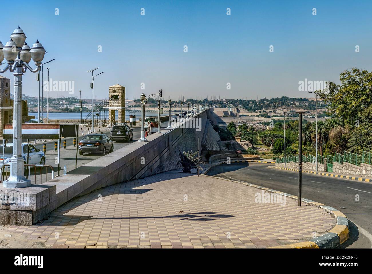 Aswan Alta Diga, Egitto Foto Stock