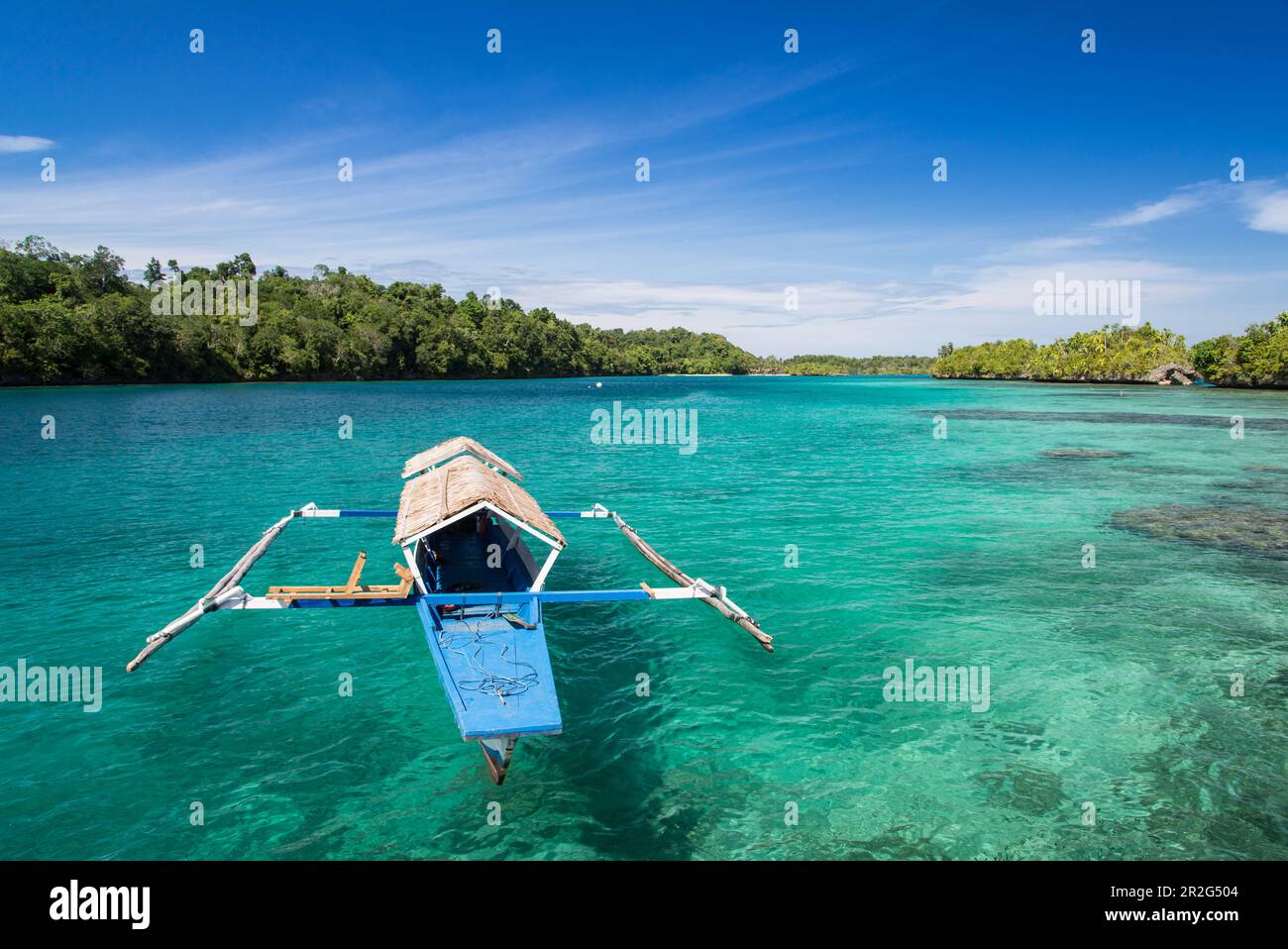 Le Isole Togee nel Golfo di Tomini dell'Isola di Sulawesi, Indonesia, Asia sudorientale, Asia Foto Stock