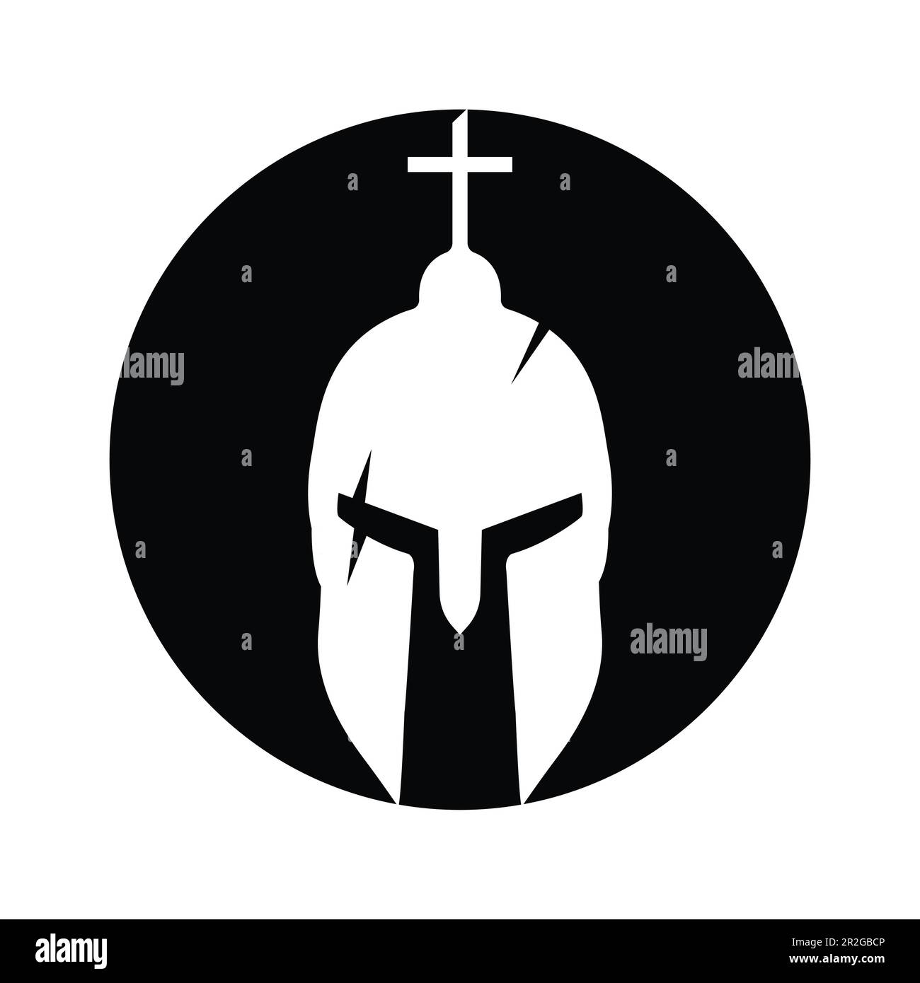 Casco greco guerriero, antico casco romano per la protezione della testa icona casco spartano. forma in discesa e stile di design piatto a colori. illustrazione vettoriale Illustrazione Vettoriale