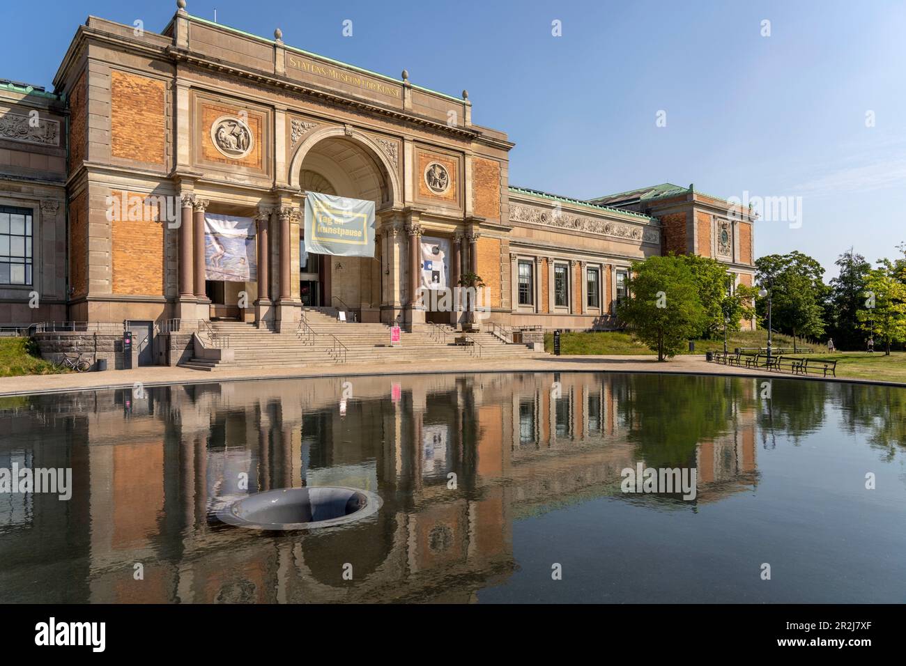 Galleria Nazionale Danese, Statens Museum for Kunst a Copenhagen, Danimarca, Europa Foto Stock