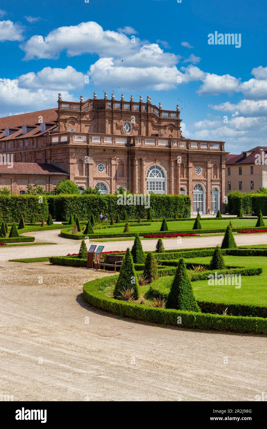 Palazzo di Venaria, residenze della Real Casa di Savoia, Europa, Italia, Piemonte, Provincia di Torino, Venaria reale Foto Stock