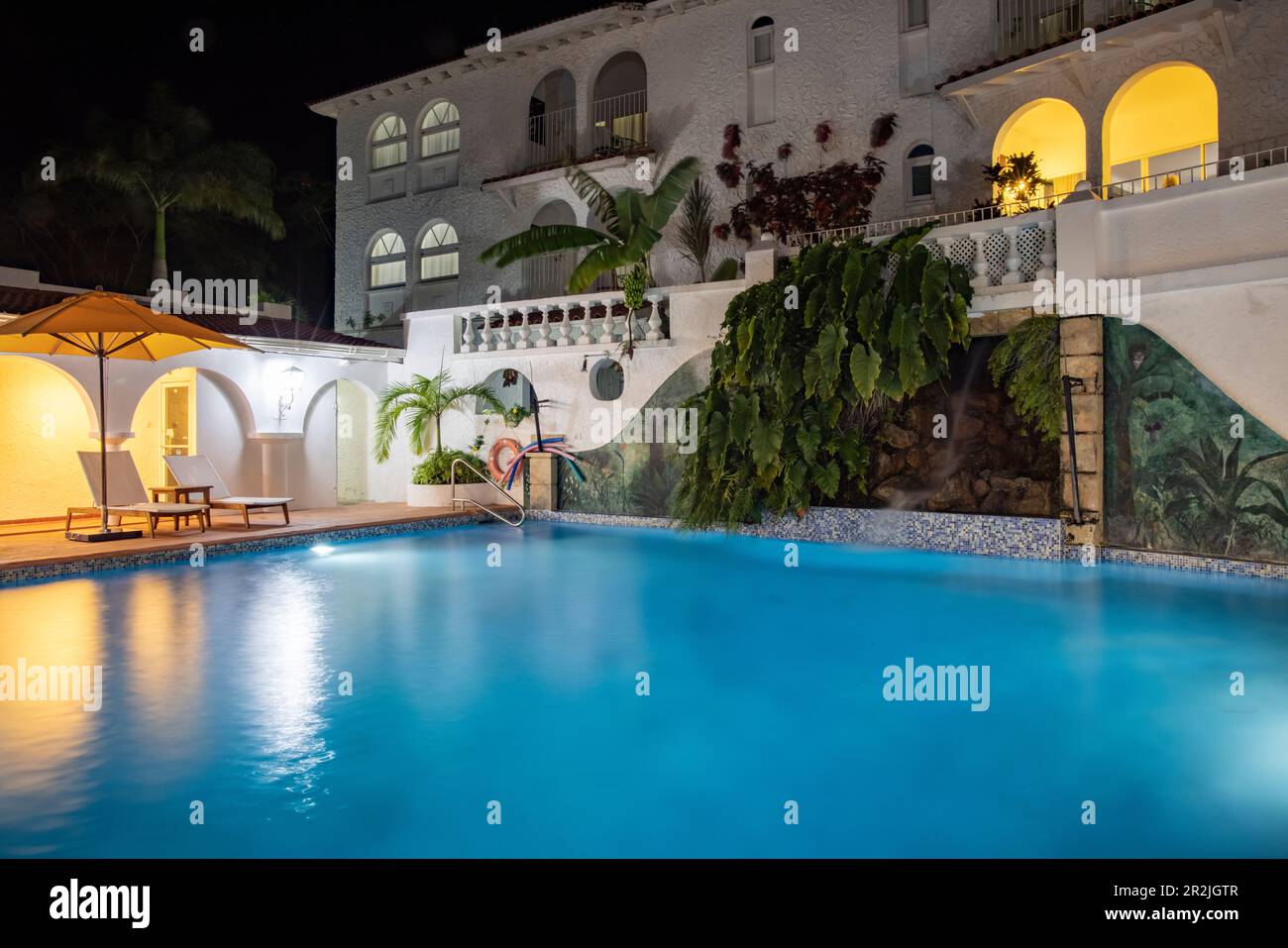 Piscina al Mount Cinnamon Hotel Foto Stock