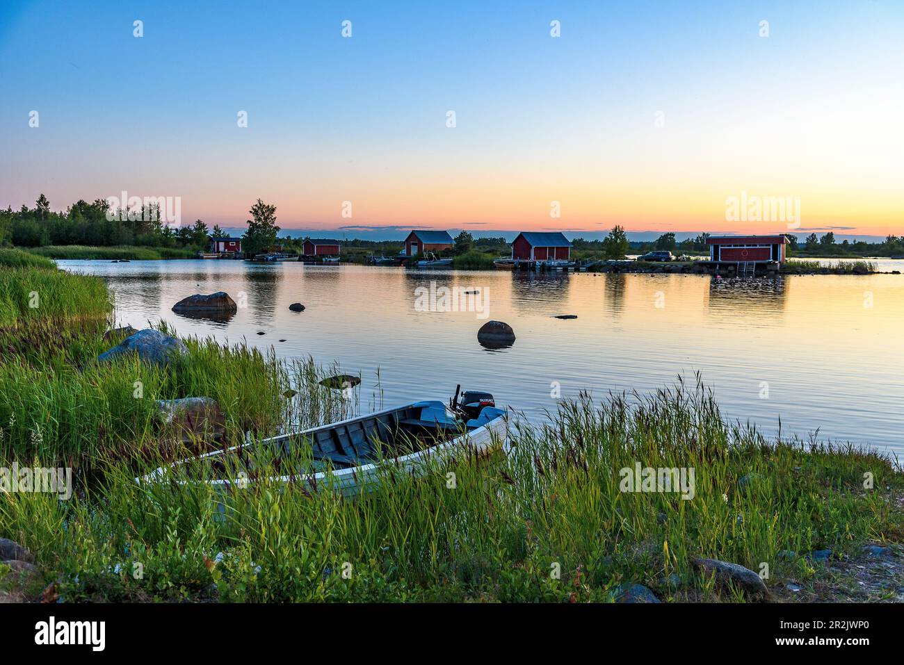 Arcipelago di Kvarken, arcipelago di Kvarken, Patrimonio dell'Umanità dell'UNESCO, Vaasa, Finlandia Foto Stock