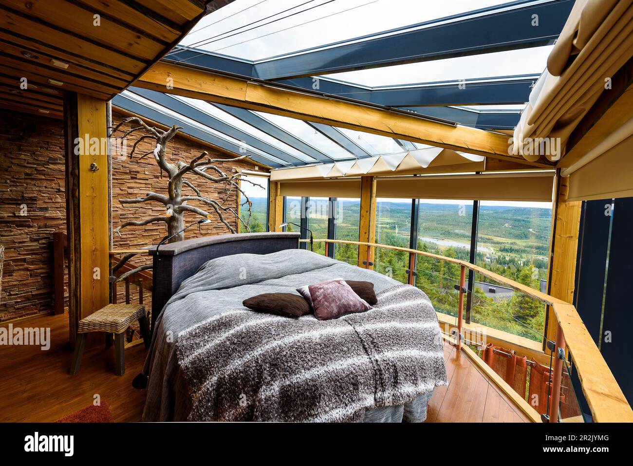 Hotel ISO Syöte: Eagle View Suite, Pudasjärvi, Finlandia Foto Stock