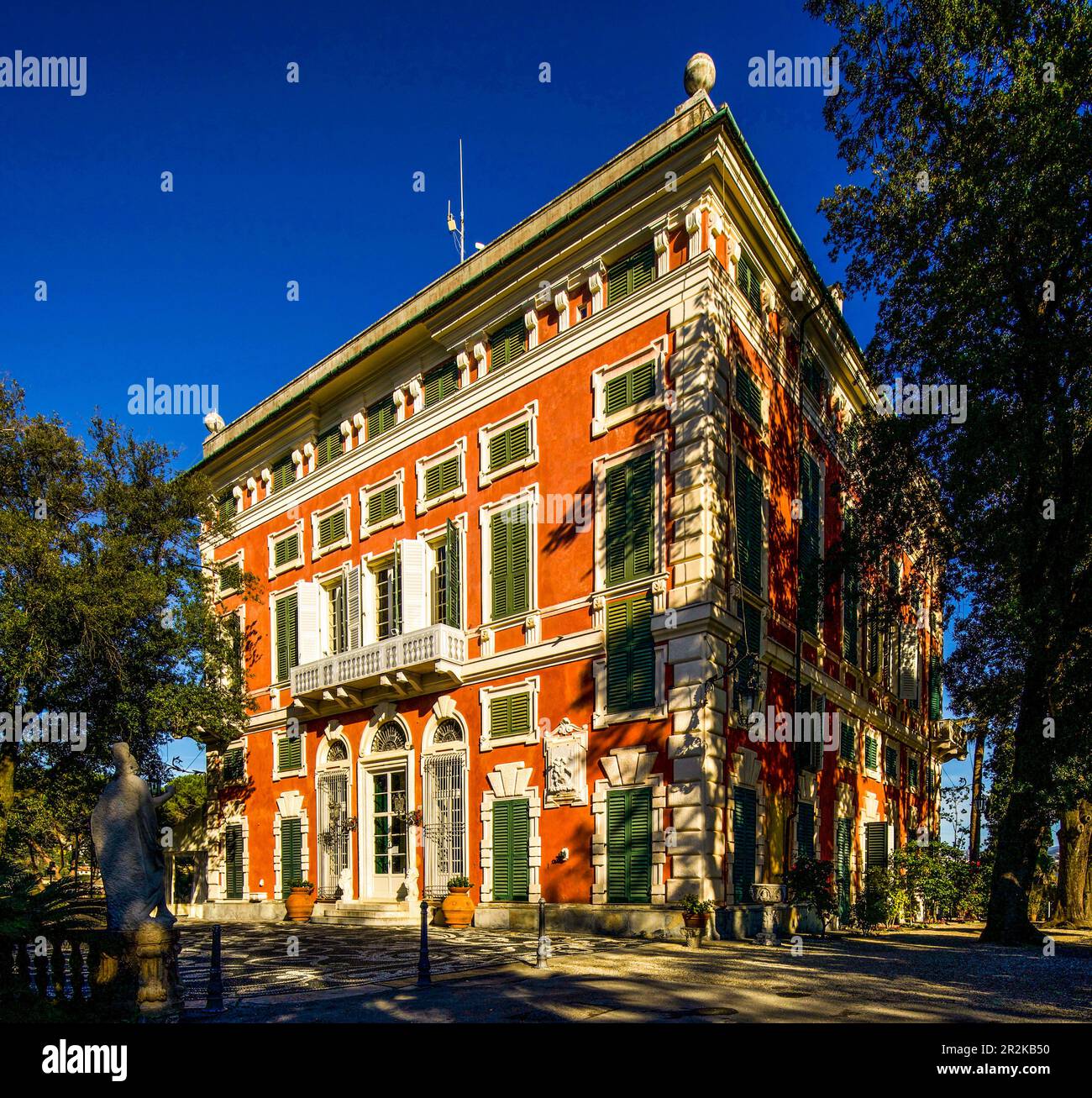 Villa Durazzo in Santa Margherita Ligure, Liguria, Riviera di Levante, Italia Foto Stock