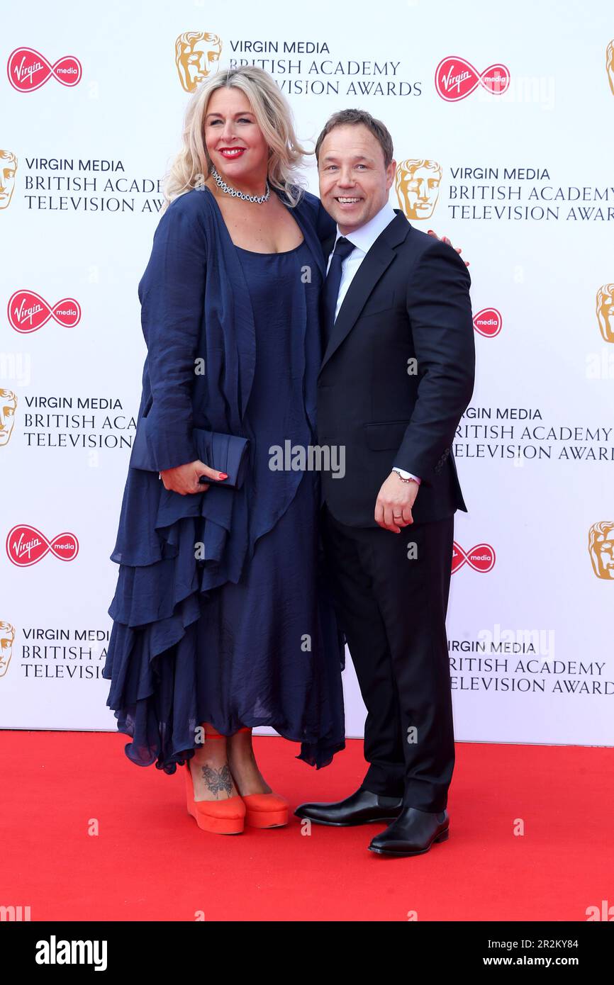 Hannah Walters e Stephen Graham partecipano ai British Academy Television Awards alla Royal Festival Hall di Londra, Inghilterra. Foto Stock