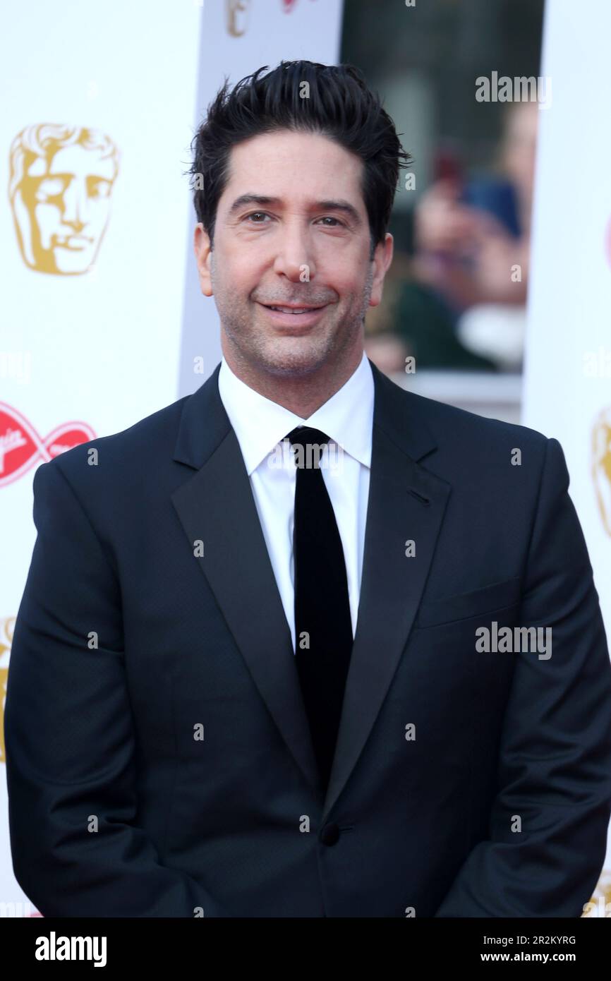 Londra, Regno Unito. 12th maggio, 2019. David Schwimmer partecipa ai British Academy Television Awards alla Royal Festival Hall di Londra, Inghilterra. (Foto di Fred Duval/SOPA Images/Sipa USA) Credit: Sipa USA/Alamy Live News Foto Stock